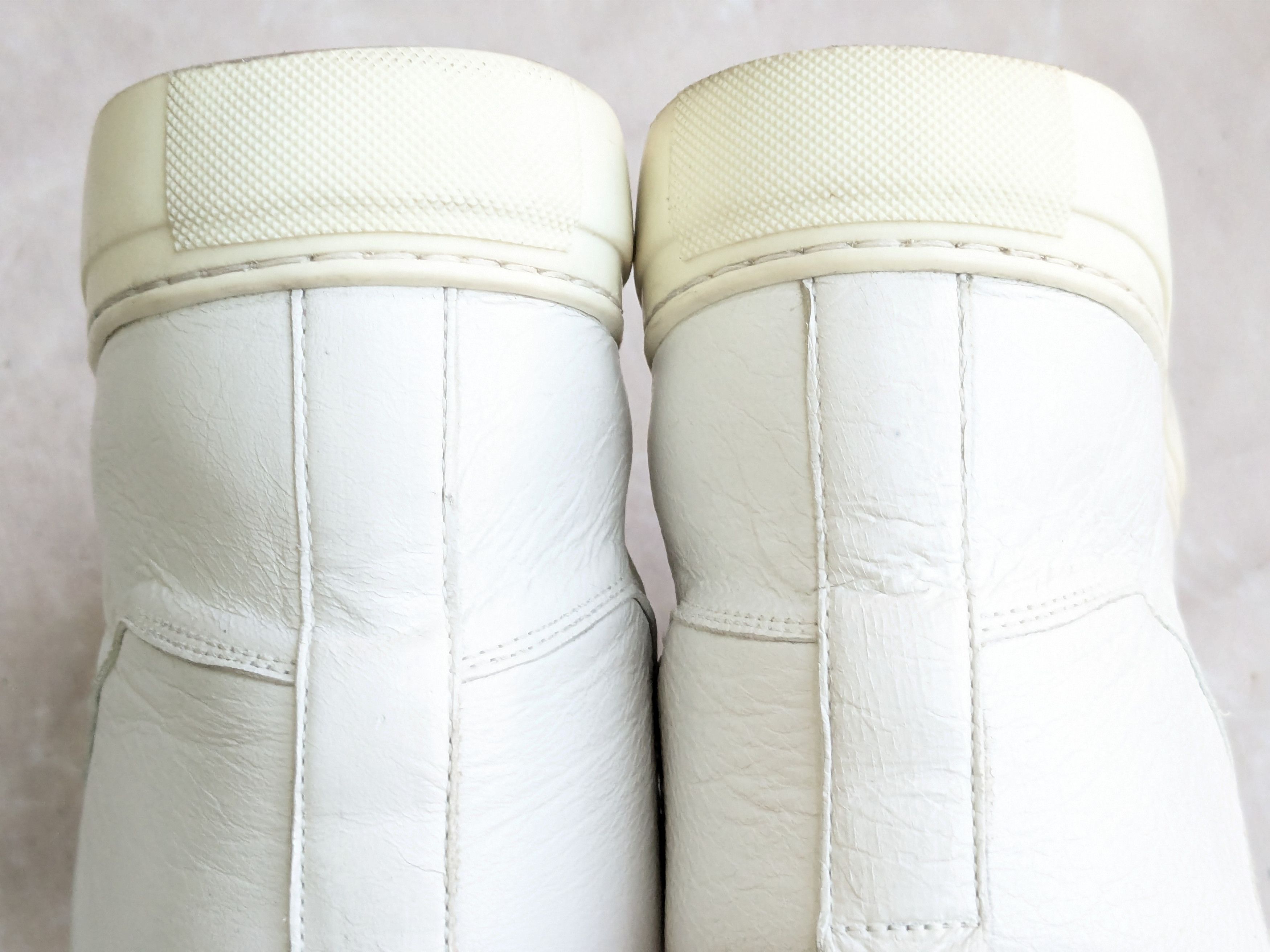 Balenciaga Balenciaga Arena White 11 High Tops Leather Size US 11 / EU 44 - 13 Thumbnail