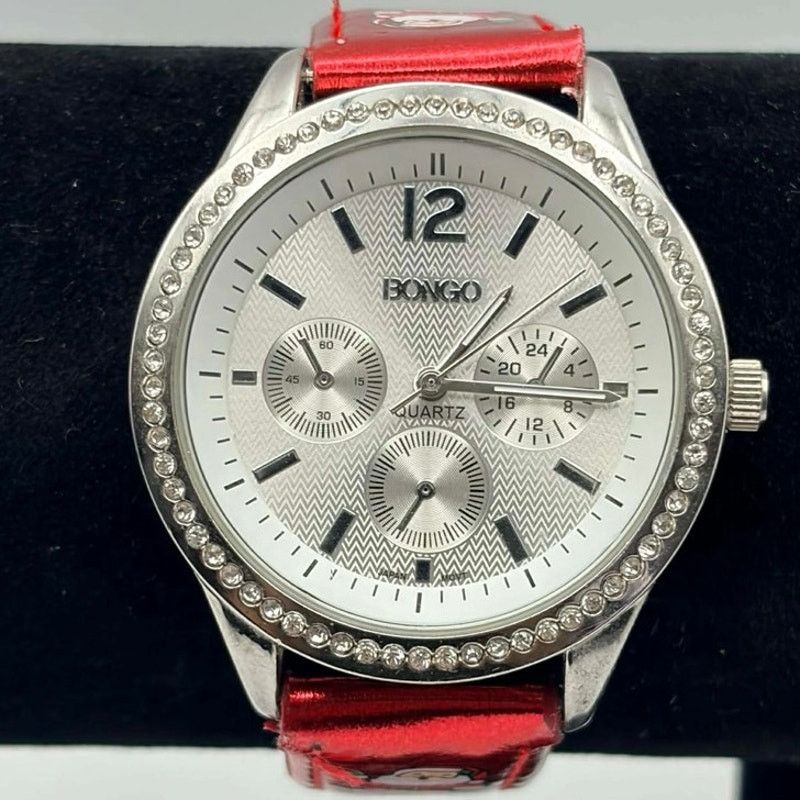Other Silver & Red Santa Bongo Men’s Watch Size ONE SIZE - 1 Thumbnail