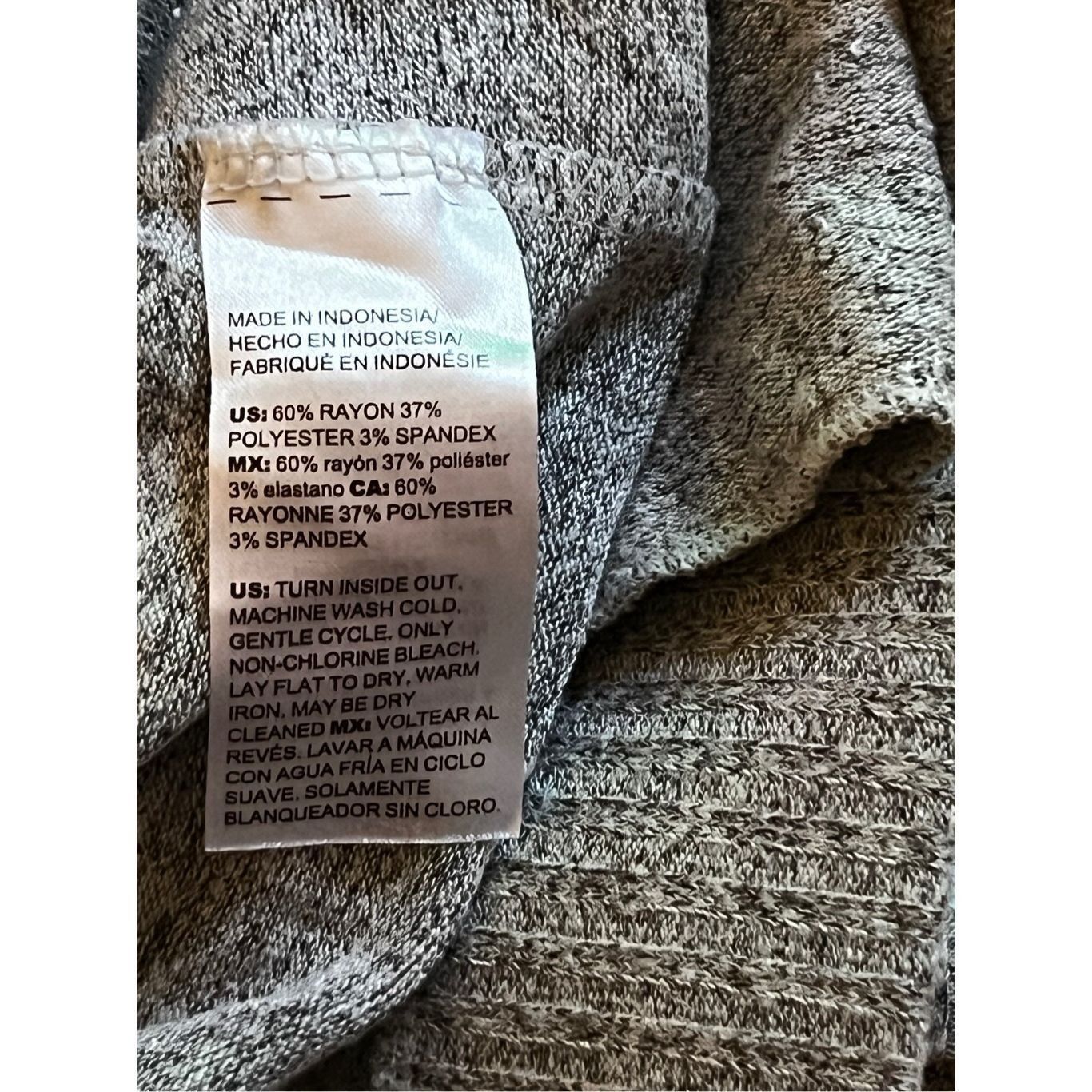 Chicos CHICO’S Gray Joggers Size XL Size 32" / US 10 / IT 46 - 3 Thumbnail