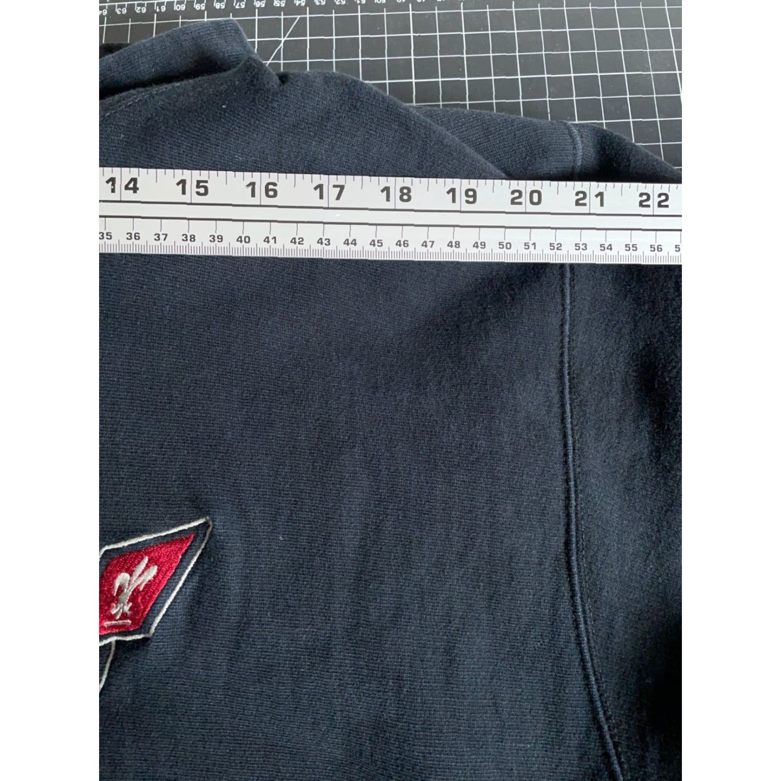 Vintage VINTAGE Corvette Hoodie Men's XL Black Embroidered Heavyweight Sweatshirt Size US XL / EU 56 / 4 - 7 Thumbnail