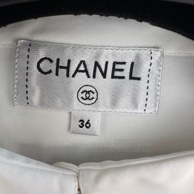 Chanel Chanel 20B doll collar rhinestone button shirt Size XS / US 0-2 / IT 36-38 - 4 Thumbnail