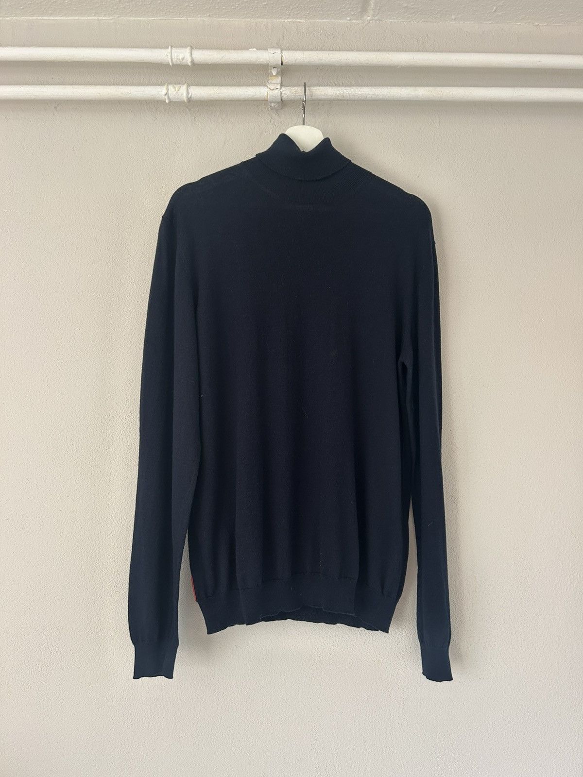 Prada Cotton / Cashmere Blend Turtleneck Sweater Size US M / EU 48-50 / 2 - 2 Thumbnail