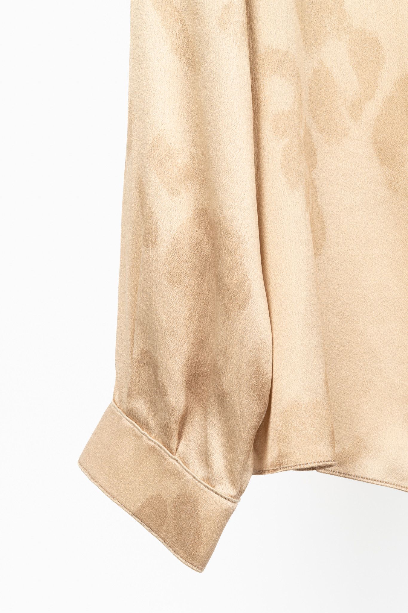Giorgio Armani Giorgio Armani AW24 Gold Leopard Silk Long-Sleeve Shirt Size XL / US 12-14 / IT 48-50 - 6 Thumbnail