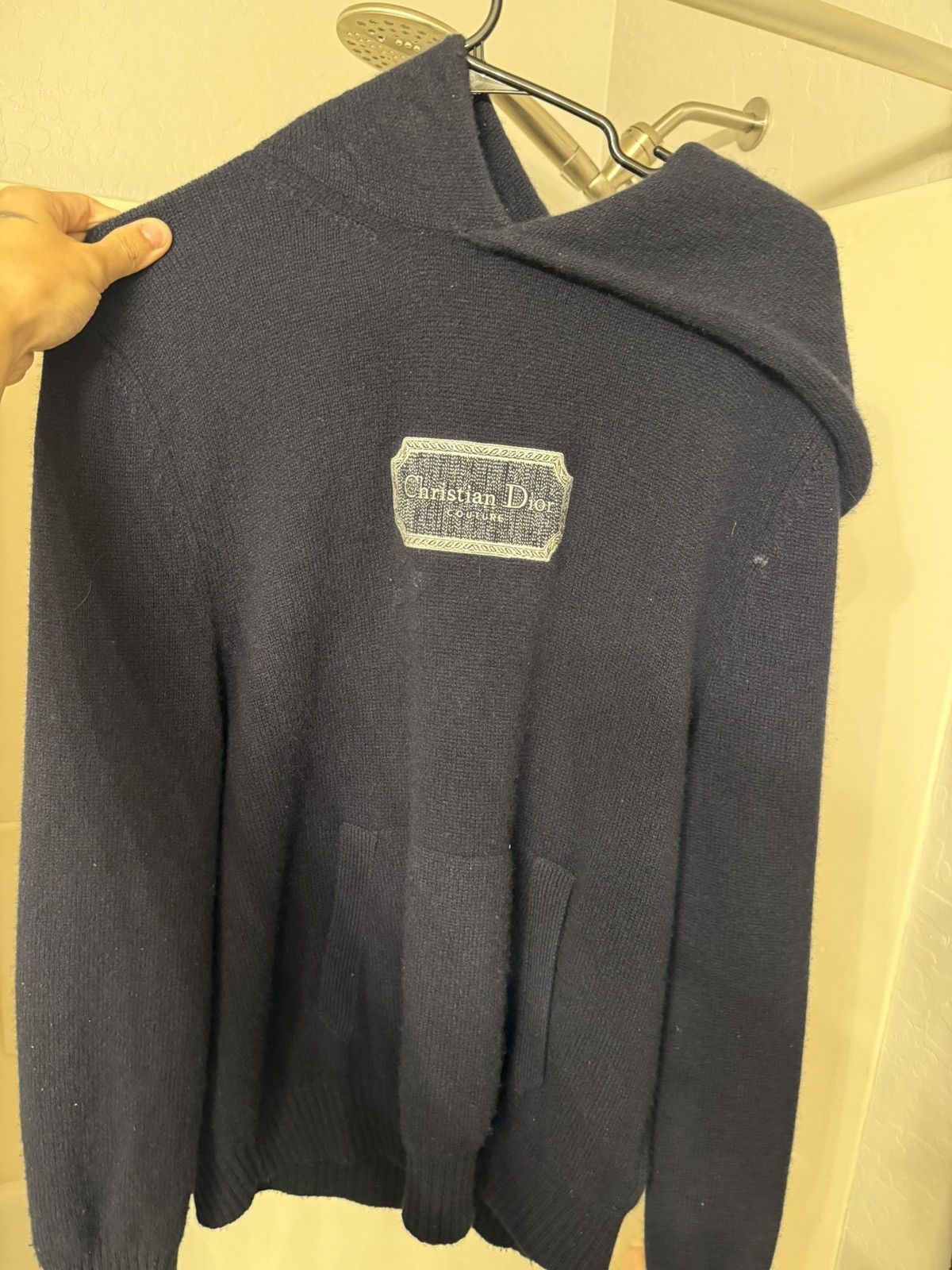 Dior Christian Dior Cashmere Hoodie Size US S / EU 44-46 / 1 - 1 Thumbnail