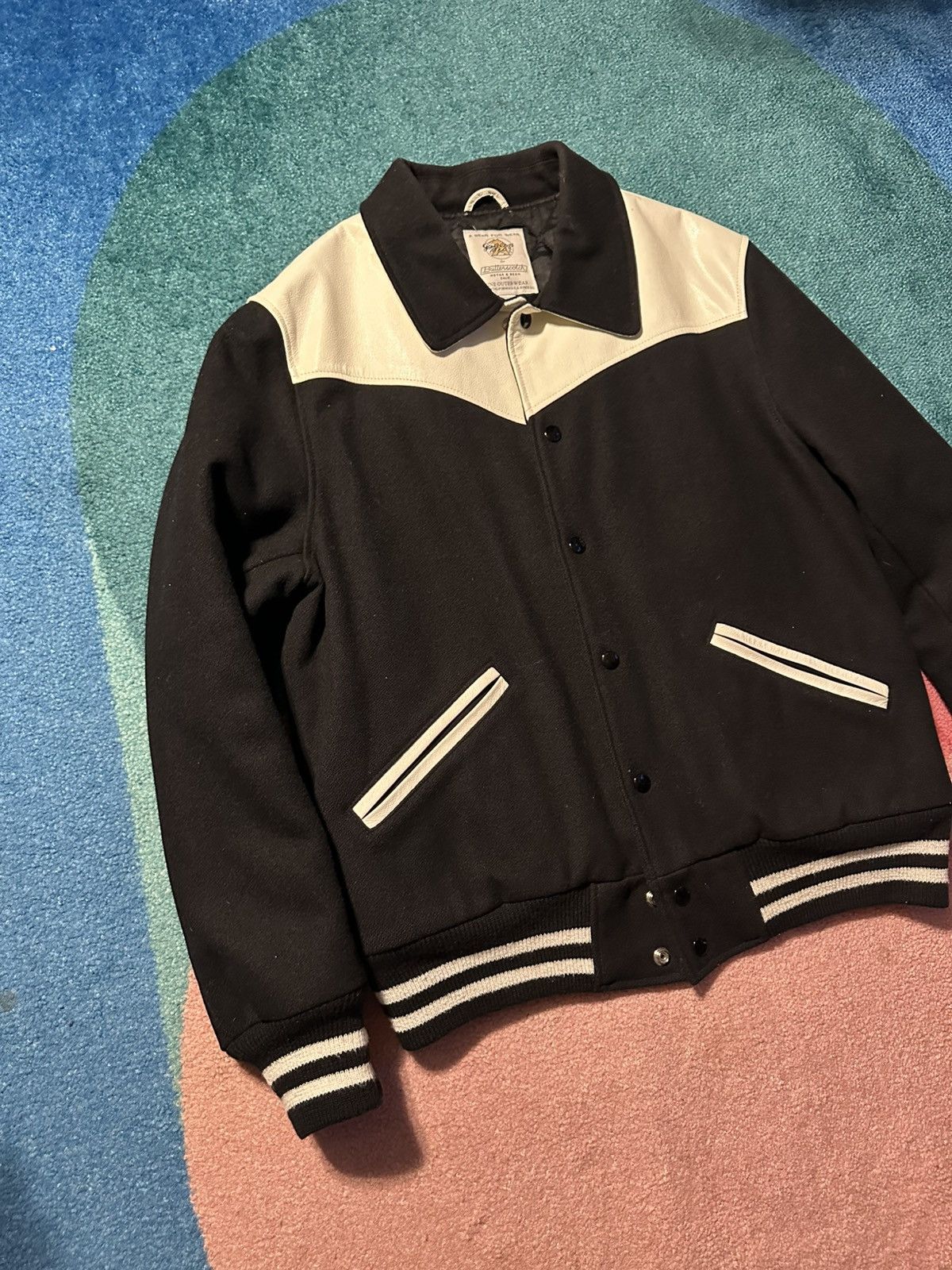 Golden Bear Golden Bear x Butterscotch Pony Boy Varsity Jacket Size US L / EU 52-54 / 3 - 2 Thumbnail