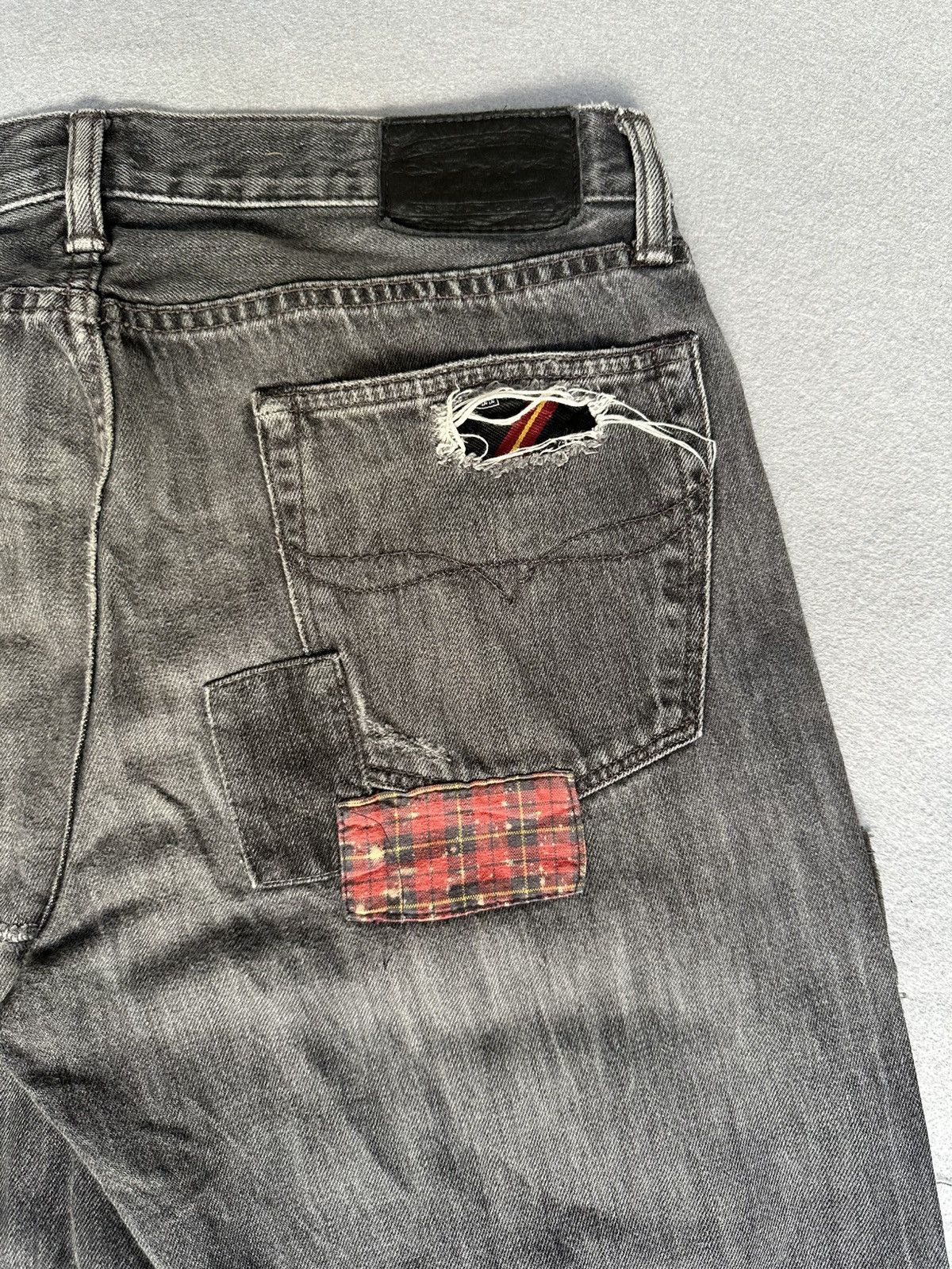 Polo Ralph Lauren Polo Ralph Lauren Patchwork Distressed Denim Size US 32 / EU 48 - 17 Thumbnail