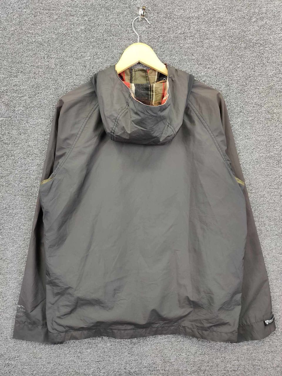 Manastash Vintage Manastash Pertex Checkered Lined Hoodie Light Jacket Size US L / EU 52-54 / 3 - 3 Thumbnail