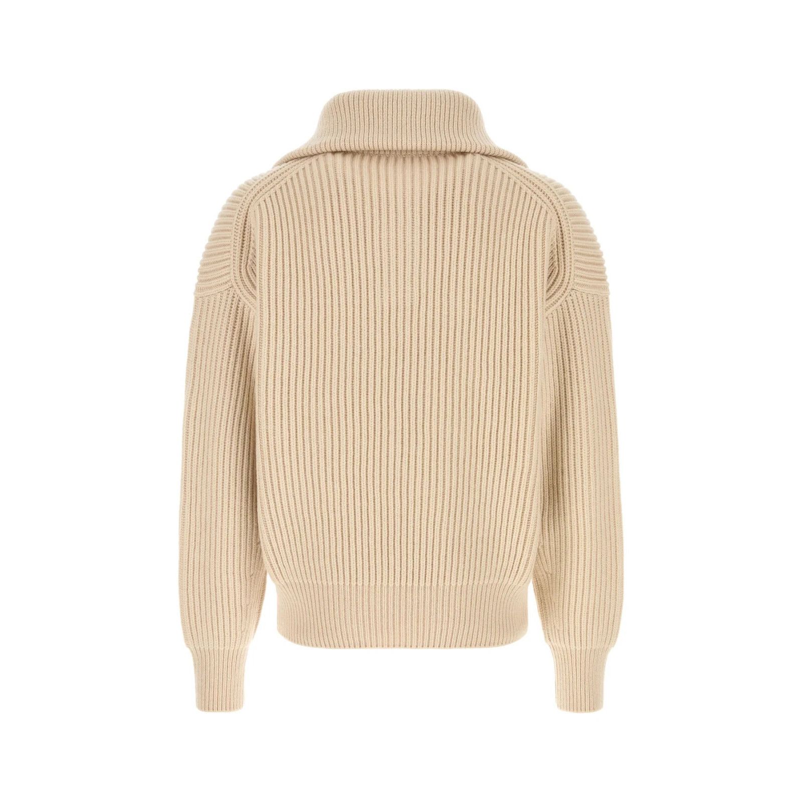 Alexander McQueen ALEXANDER MCQUEEN Sand Cashmere Sweater New & Authentic (Men Size US L / EU 52-54 / 3 - 2 Thumbnail