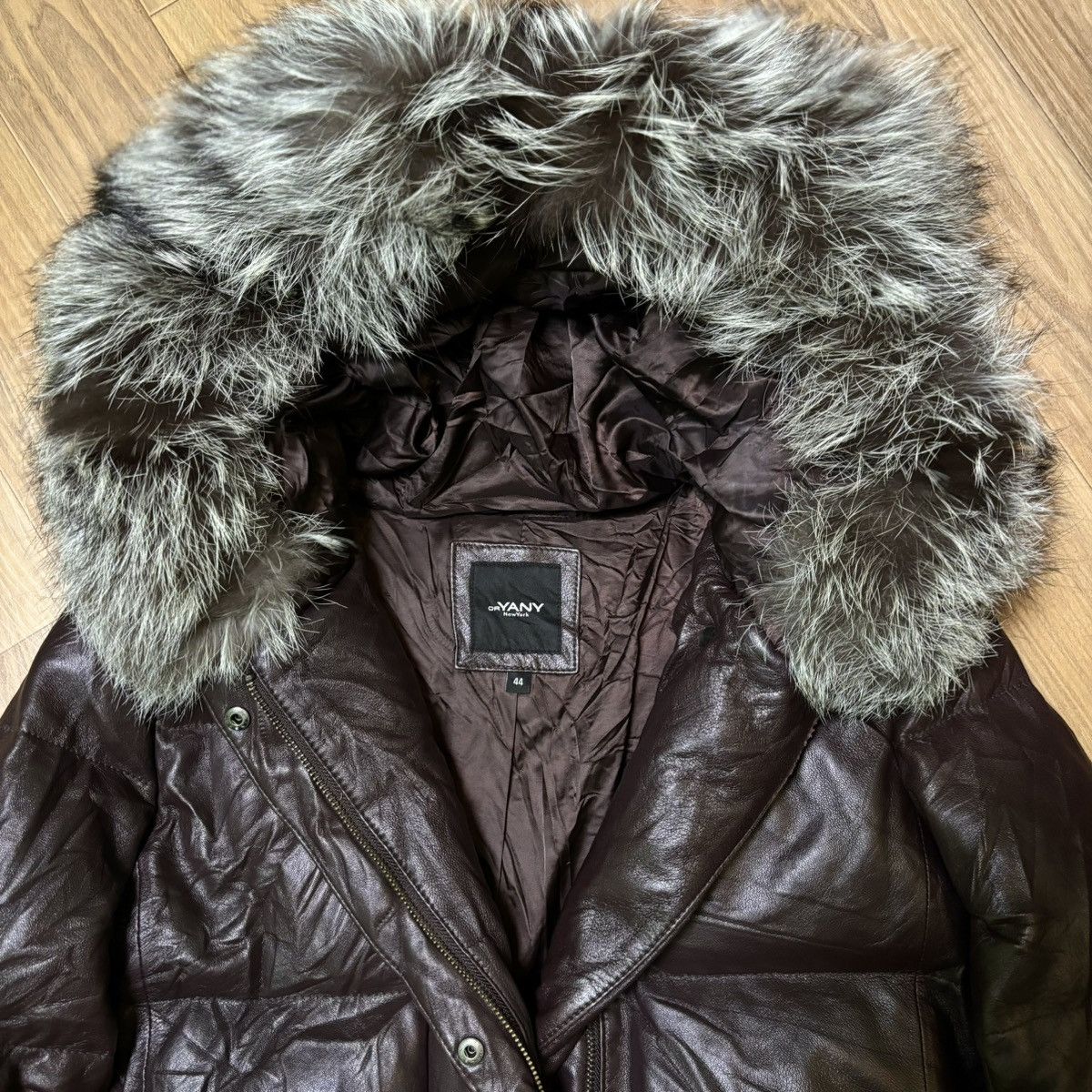 14th Addiction × If Six Was Nine × Le Grande Bleu (L.G.B.) Oryany fur silver fox down puffer jacket lgb style Size US M / EU 48-50 / 2 - 10 Thumbnail