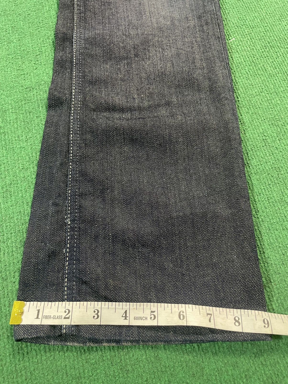 If Six Was Nine Jimmy Taverniti Flair Wide Leg Jeans Size US 32 / EU 48 - 14 Thumbnail
