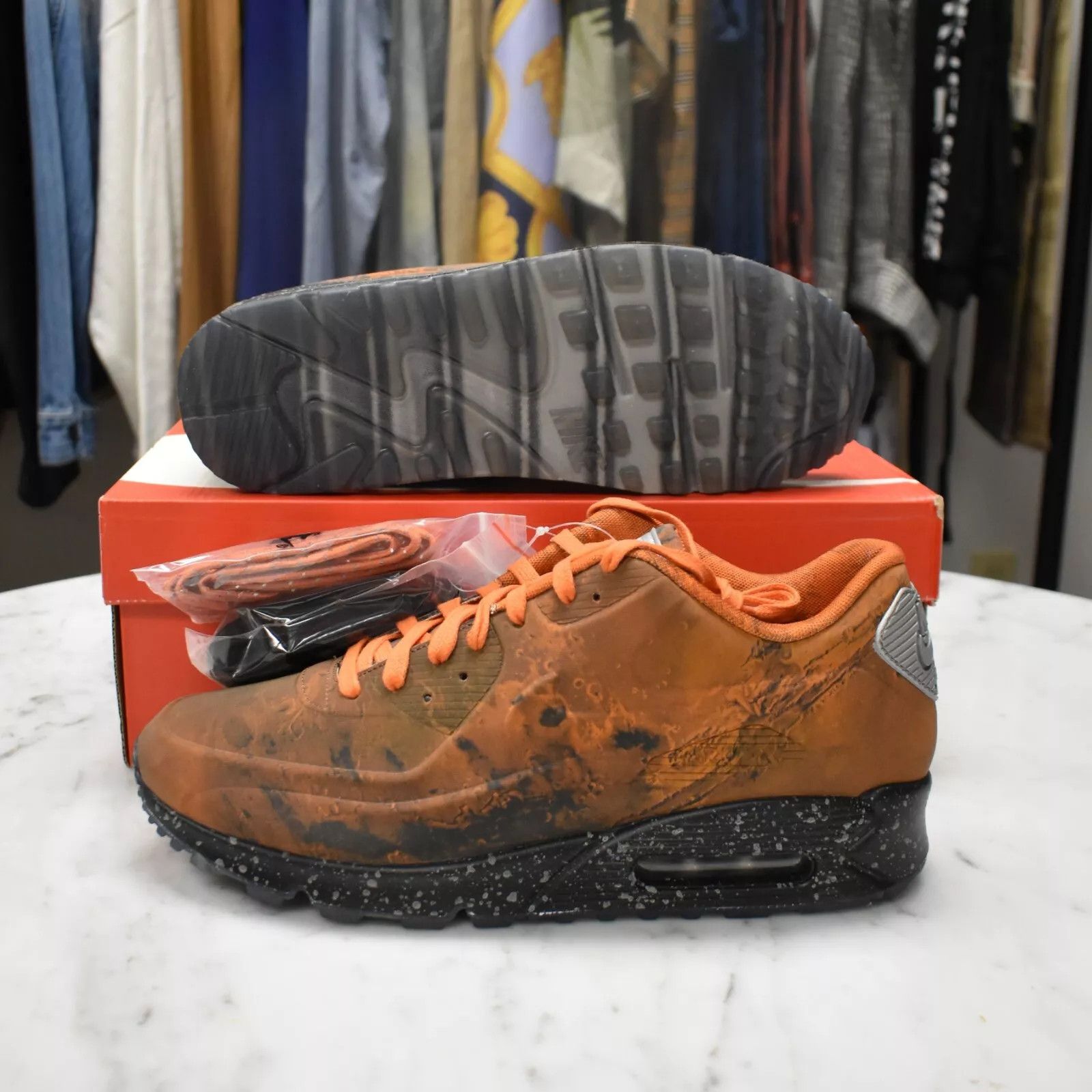 Nike Nike Air Max 90 QS Mars Landing Reflective Sneakers Size US 9.5 / EU 42-43 - 1 Thumbnail
