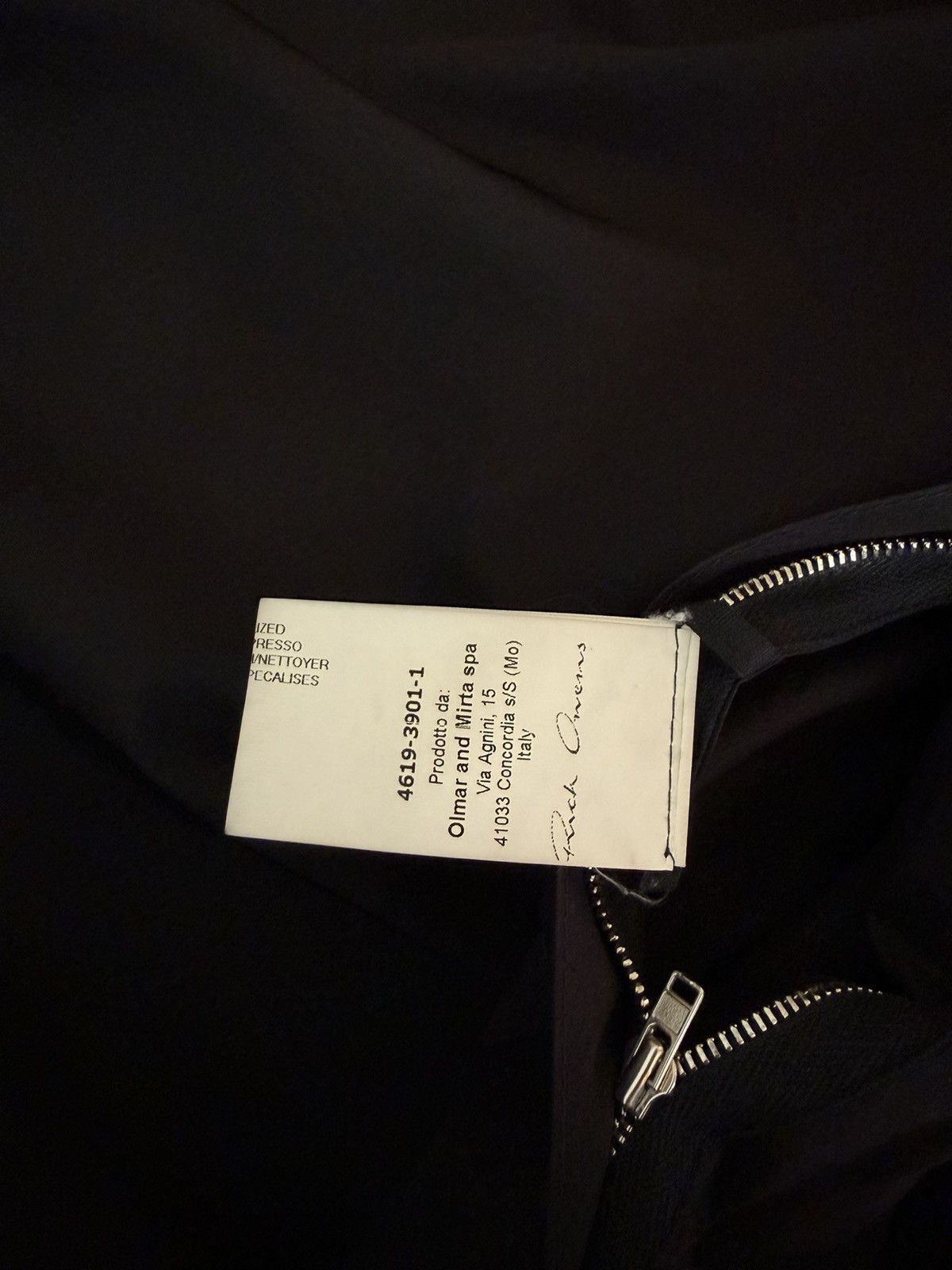 Rick Owens SS15 Vicious Leather Trim Nylon Hooded Liner size 50 Size US M / EU 48-50 / 2 - 5 Thumbnail
