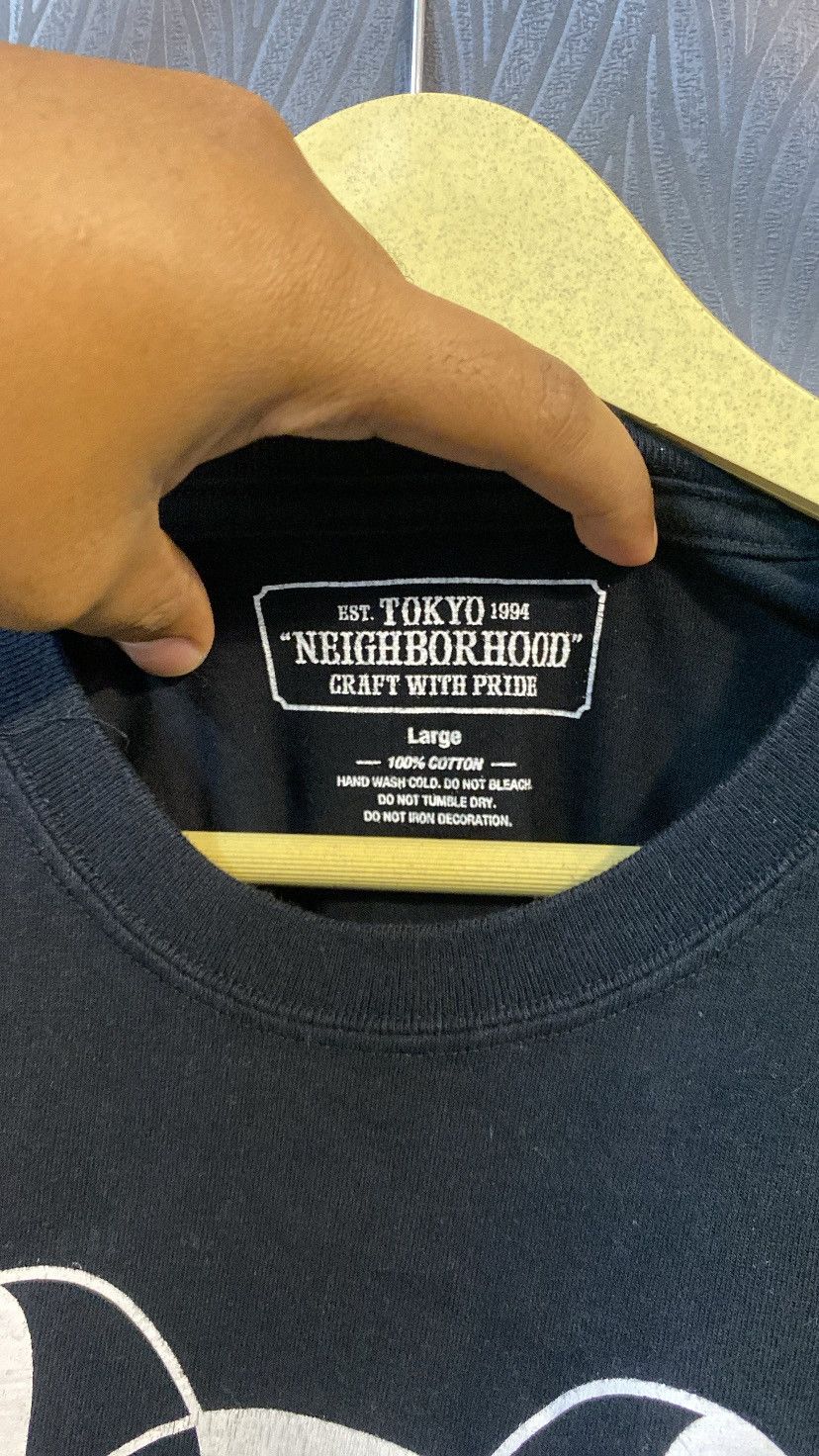 Japanese Brand × Neighborhood Neighborhood X Bearbrick Distress Tshirt Japan Size US L / EU 52-54 / 3 - 10 Thumbnail