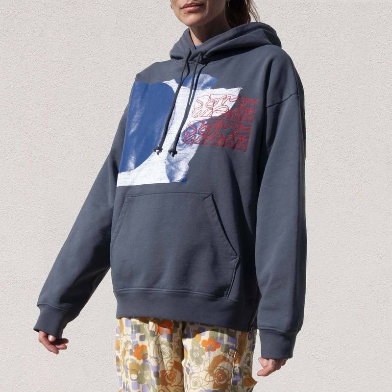 Some Ware $308 NEW SOME WARE NEW FABRIC HOODIE SZ SMALL Size US S / EU 44-46 / 1 - 2 Thumbnail