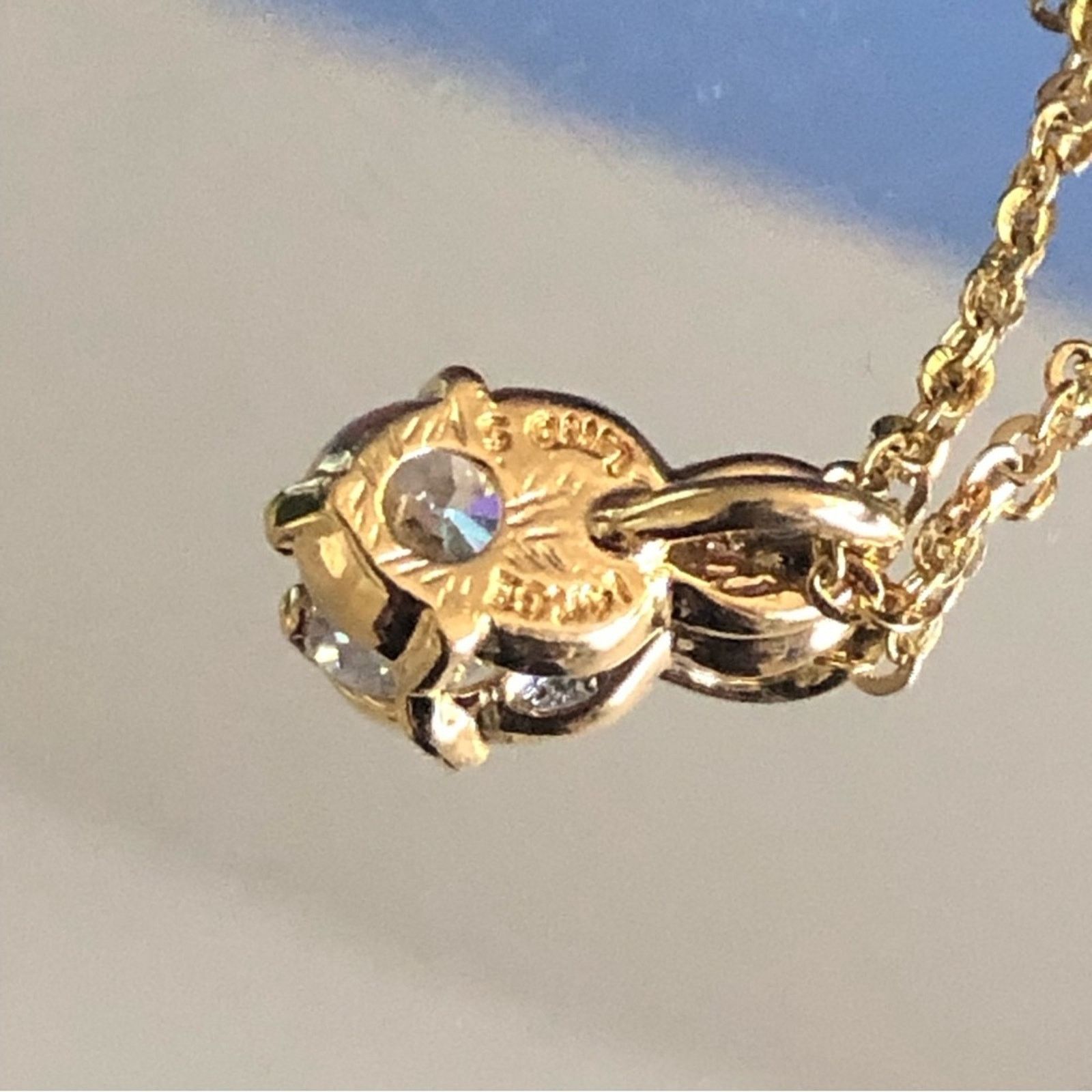Vintage Vintage Lind 14kt gold simulated diamond jewelry set Size ONE SIZE - 11 Thumbnail