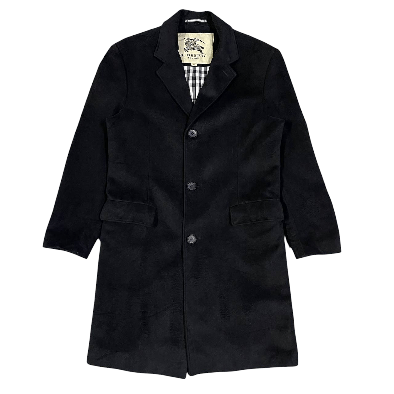 Burberry Burberry London Nova Check Cahsmere Wool Overcoat Size US M / EU 48-50 / 2 - 2 Thumbnail