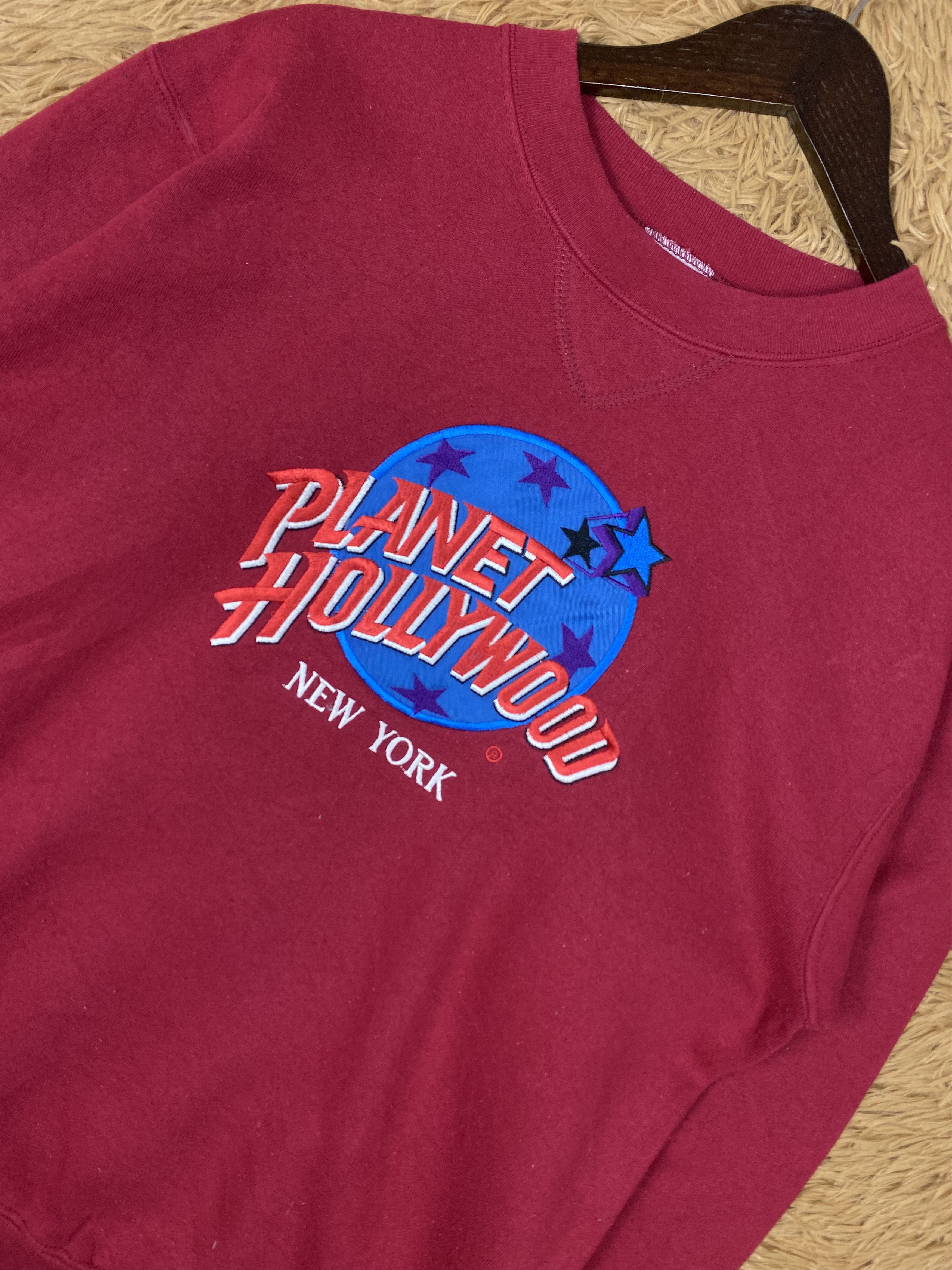 Planet Hollywood × Vintage Vintage Planet Hollywood Sweatshirts PS0263 Size US M / EU 48-50 / 2 - 2 Thumbnail