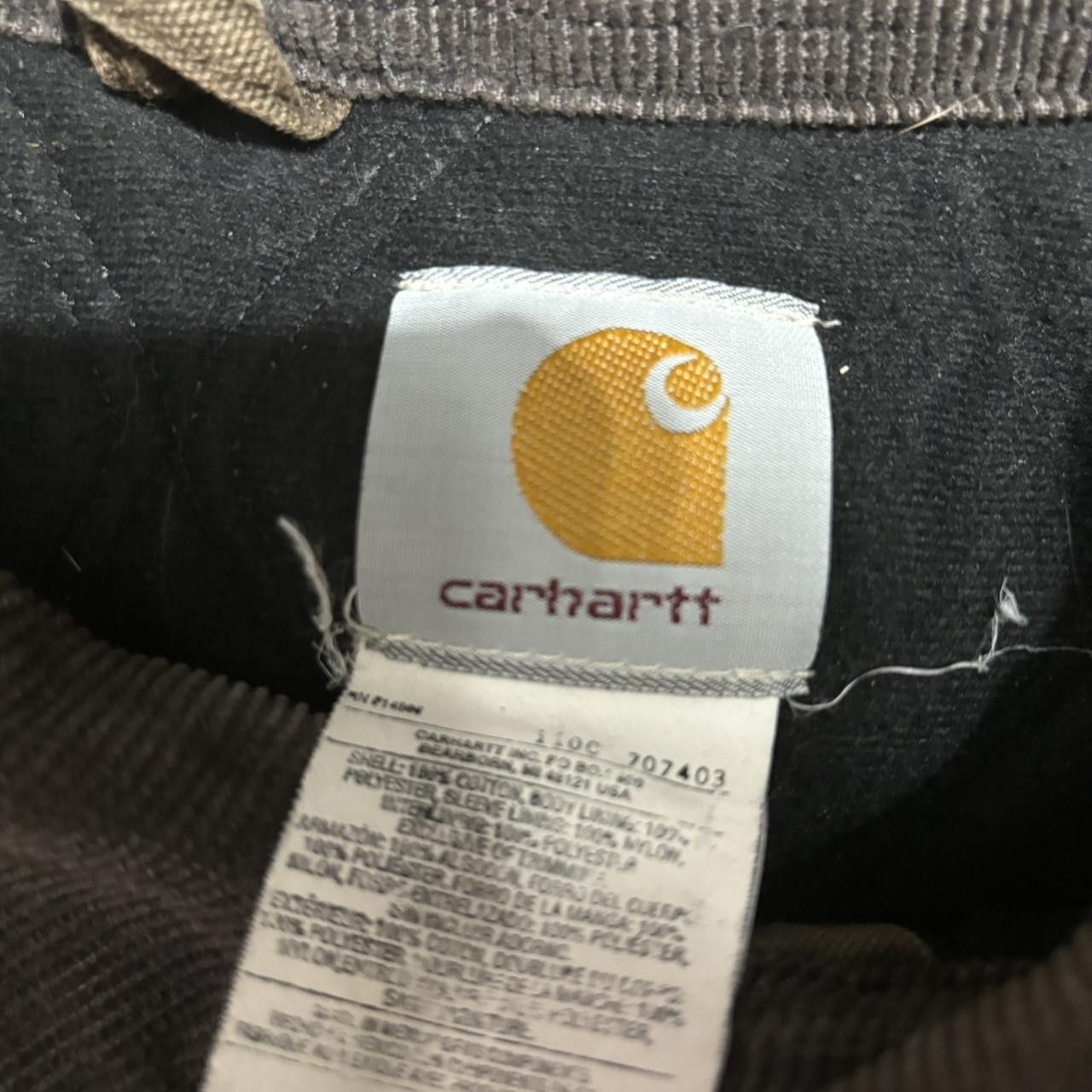 Carhartt Carhartt Men's Brown Jacket Size US L / EU 52-54 / 3 - 4 Thumbnail