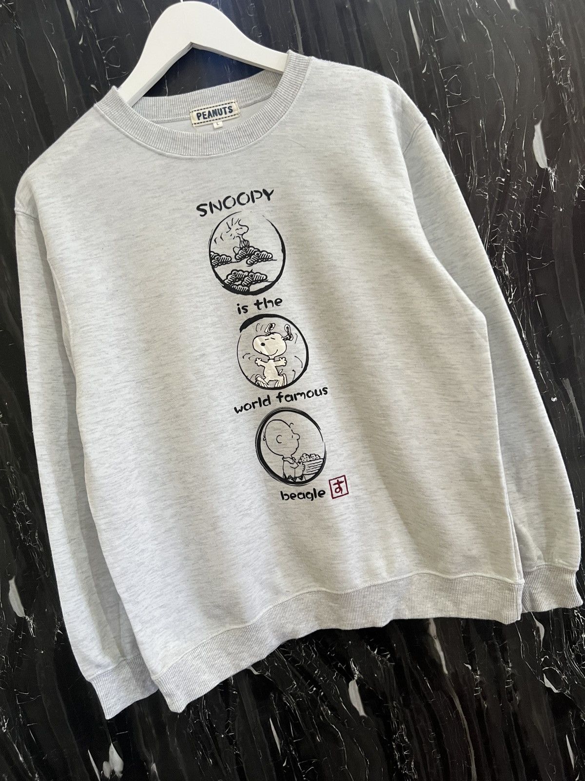 Peanuts Vintage Snoopy Sweatshirt – Classic Peanuts Graphic Size US L / EU 52-54 / 3 - 3 Thumbnail
