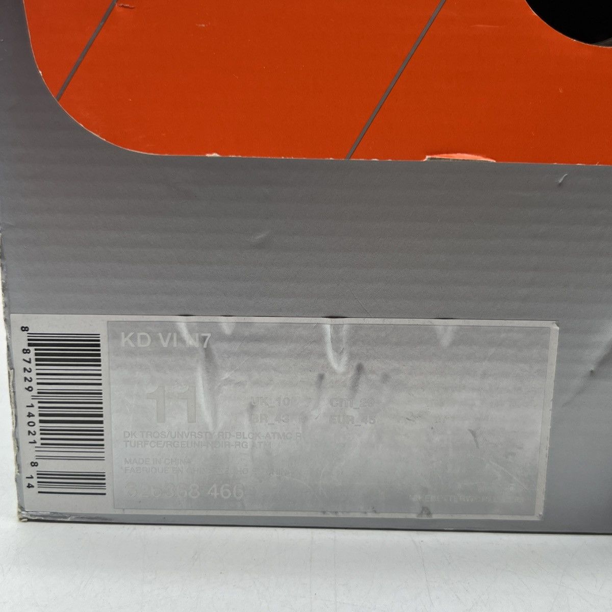Nike Kd 6 n7 Size US 11 / EU 44 - 6 Thumbnail