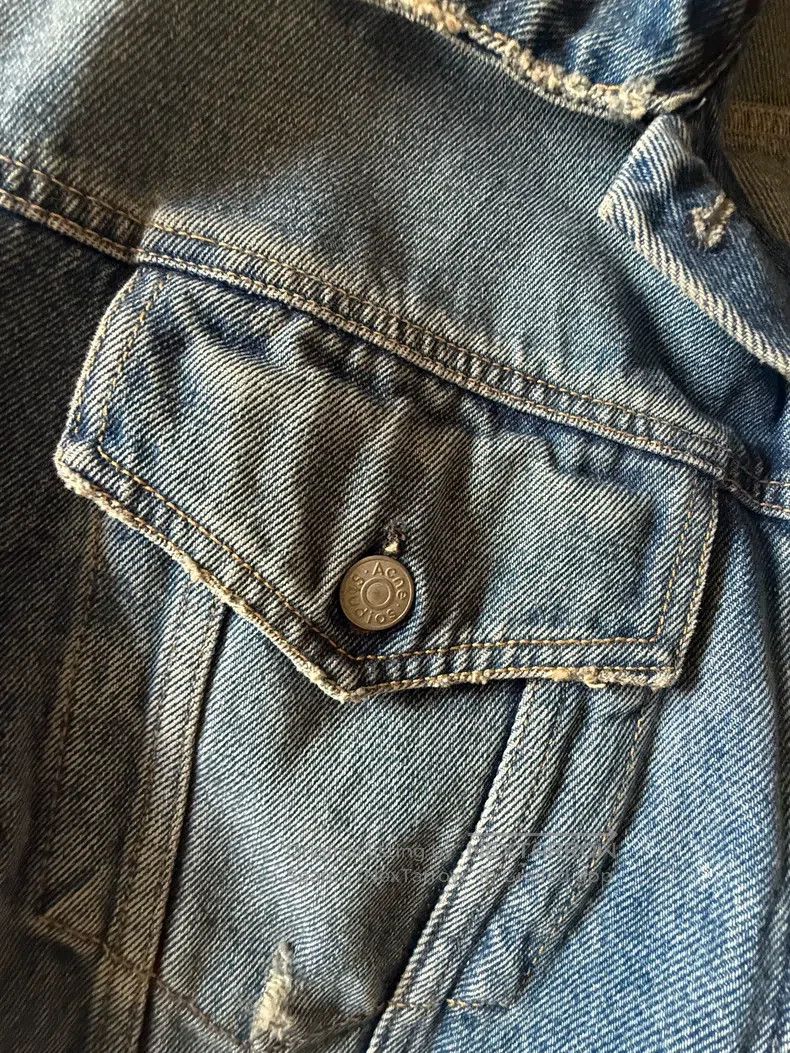 Acne Studios Acne Studios Classic Denim Jacket Size 4XL / US 24-26 - 5 Thumbnail