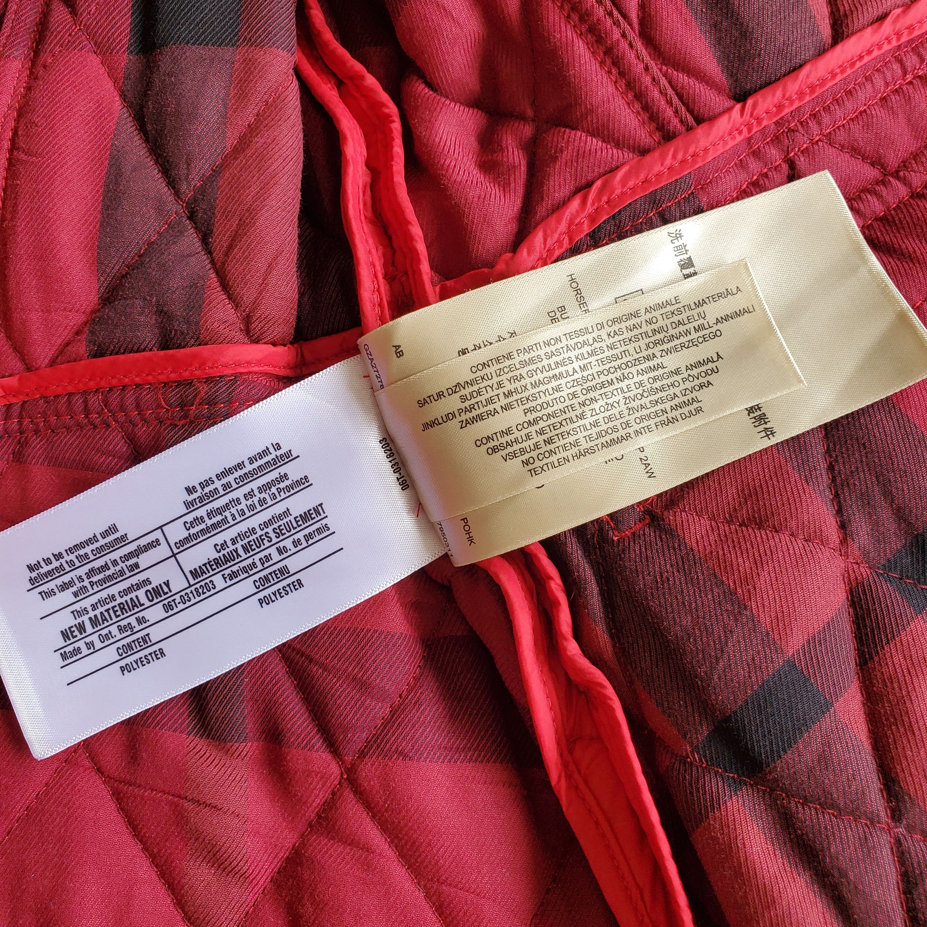 BURBERRY BRIT Quilted Jacket size Small