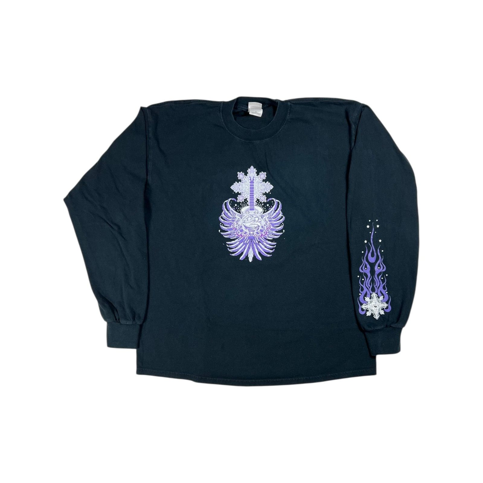 Band Tees × Gildan × Vintage Vintage 2005 Warren Haynes Christmas Jam long sleeve print Size US L / EU 52-54 / 3 - 1 Thumbnail