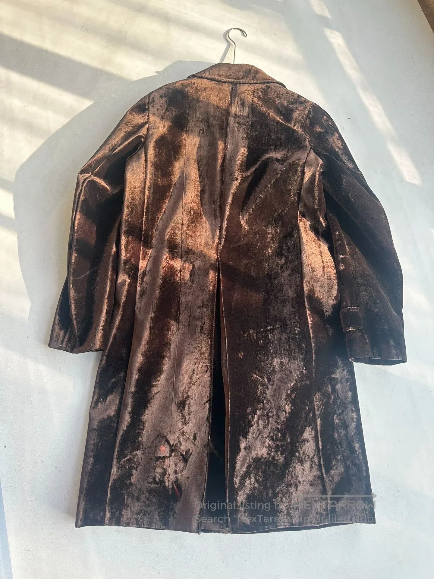 Dries Van Noten drapes van noten velvet long coat. Size US L / EU 52-54 / 3 - 2 Thumbnail