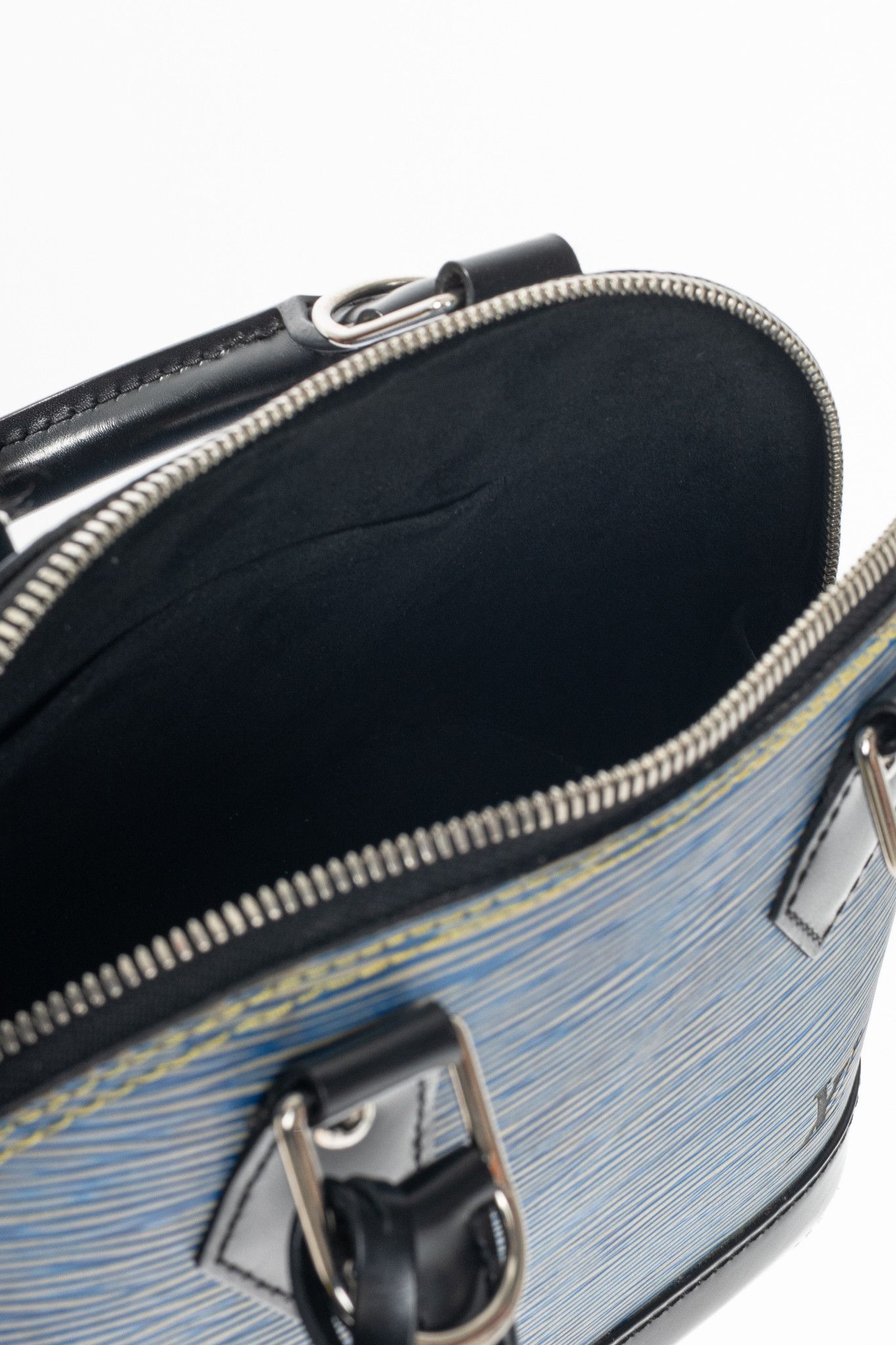Louis Vuitton Louis Vuitton Alma BB Denim Epi Leather Tote Size ONE SIZE - 14 Thumbnail