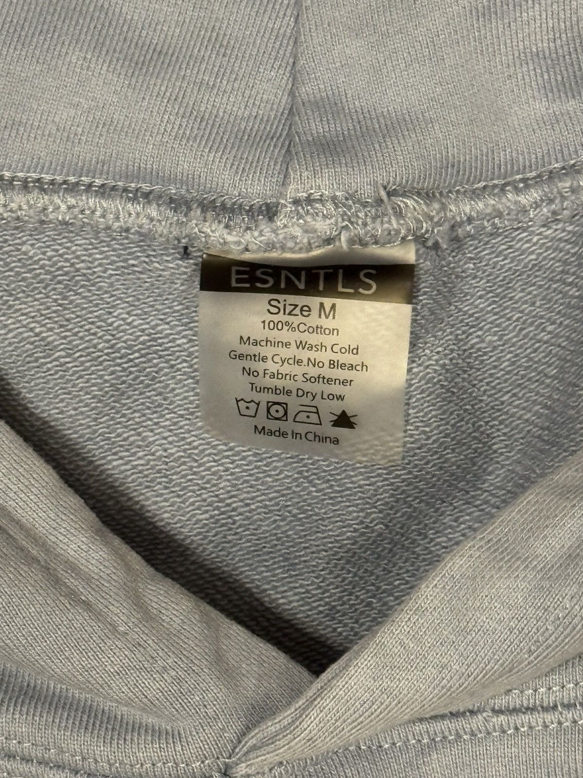 Other ESNTLS Sky Blue Hoodie Size US M / EU 48-50 / 2 - 3 Thumbnail