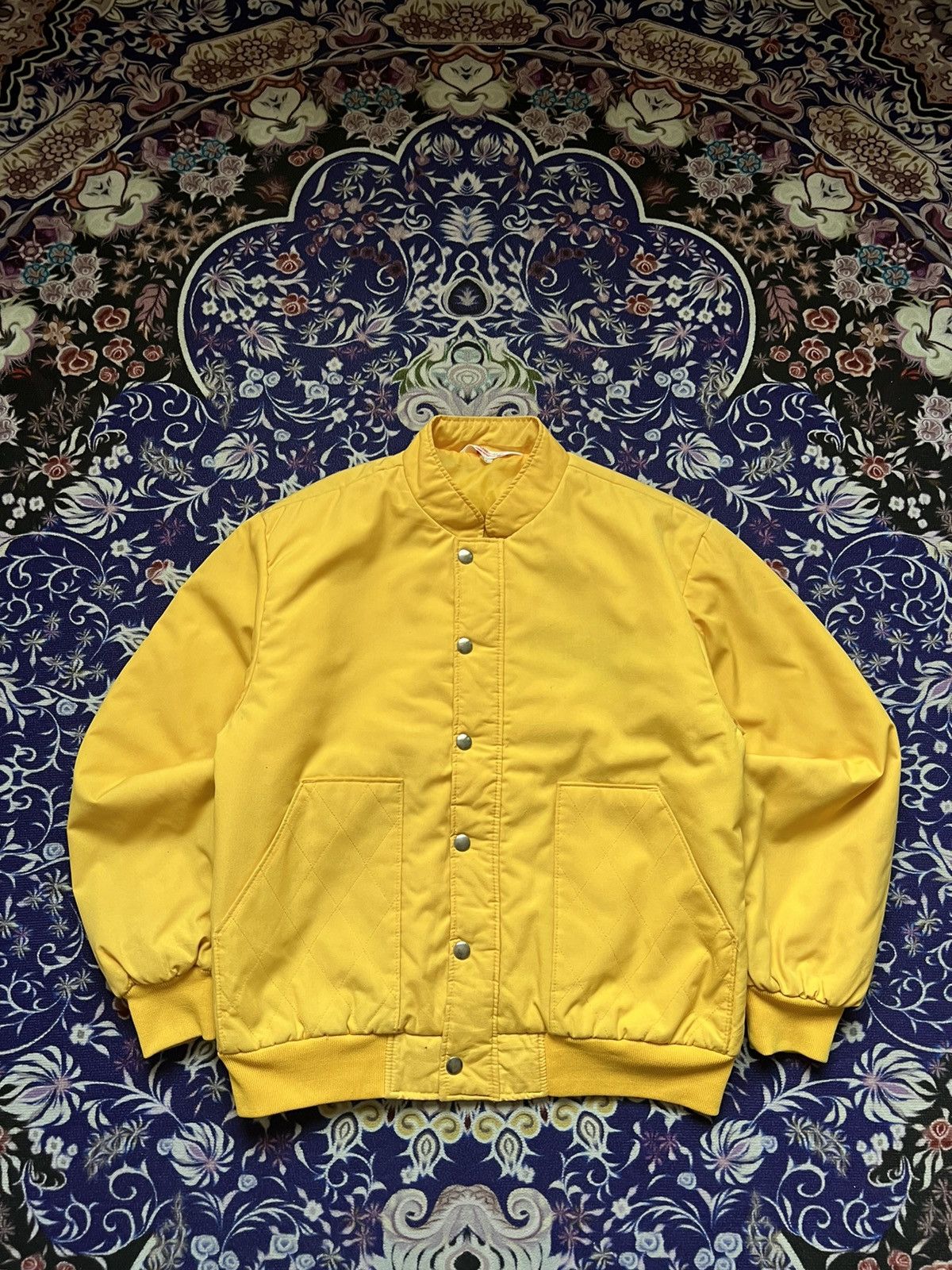 Kodak Yellow Bomber Jacket Kodak Colour Film Vintage 90s Size US M / EU 48-50 / 2 - 1 Thumbnail