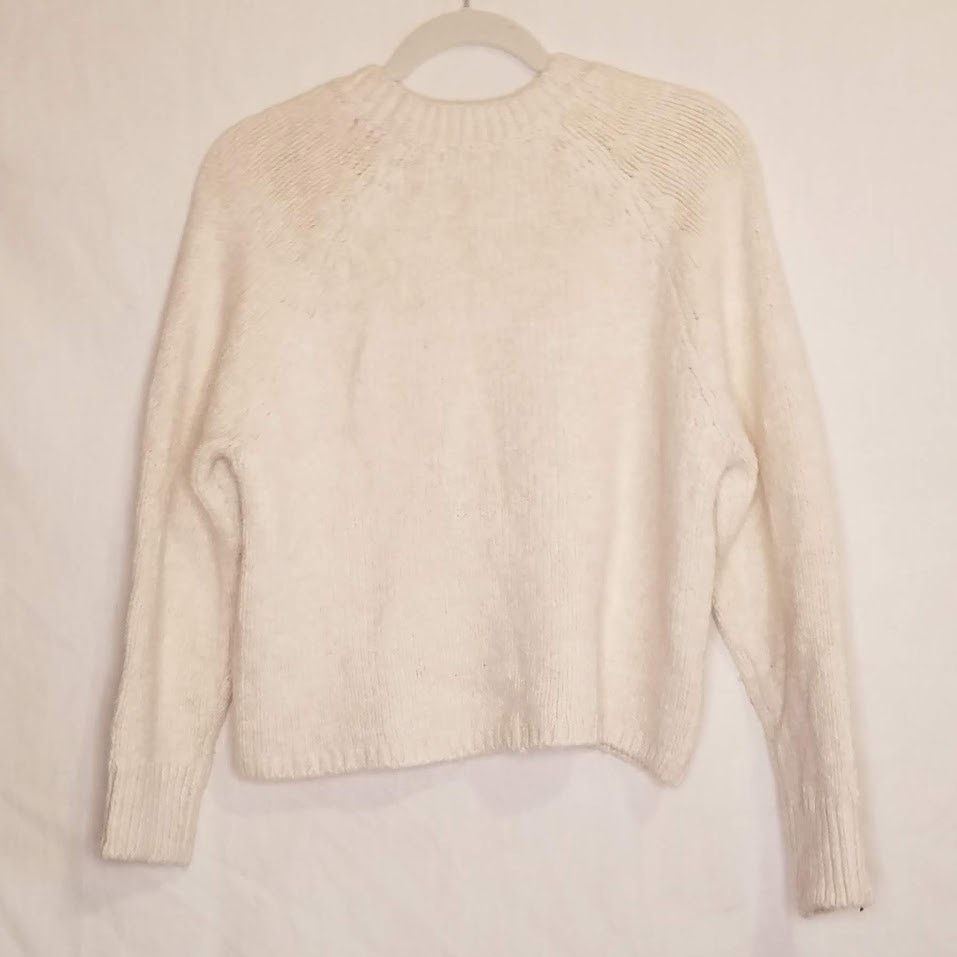 Mango Mango chunky knit sweater cream sz M Size M / US 6-8 / IT 42-44 - 3 Thumbnail