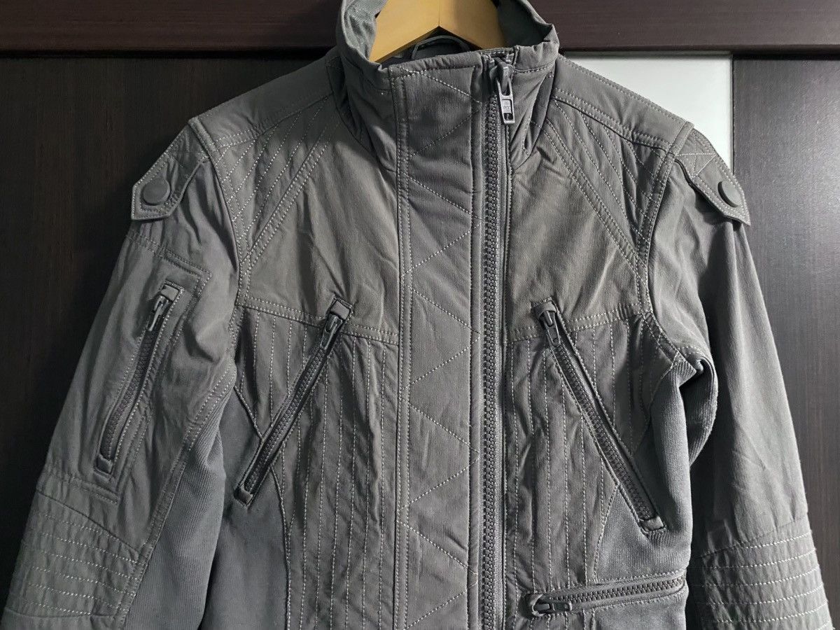 Adidas × Stella McCartney Women’s AW‘08 Asymmetric Multipocket Primaloft Biker Jacket Size XXS / US 00 / IT 34 - 7 Thumbnail
