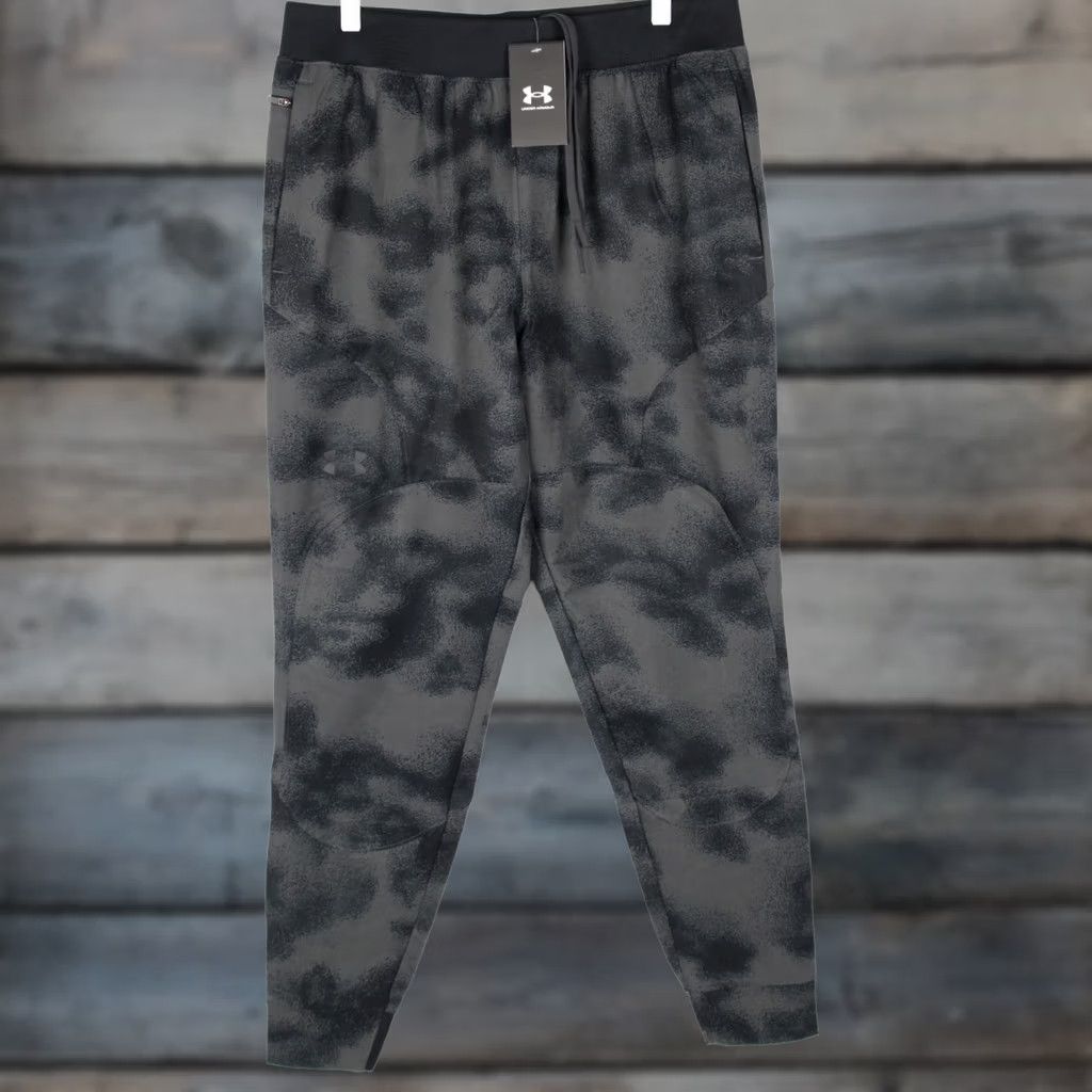 Under Armour Under Armour Men's UA Ustoppable Print Jogger Large Black Camo 1352027 010 Size US 33 - 1 Thumbnail