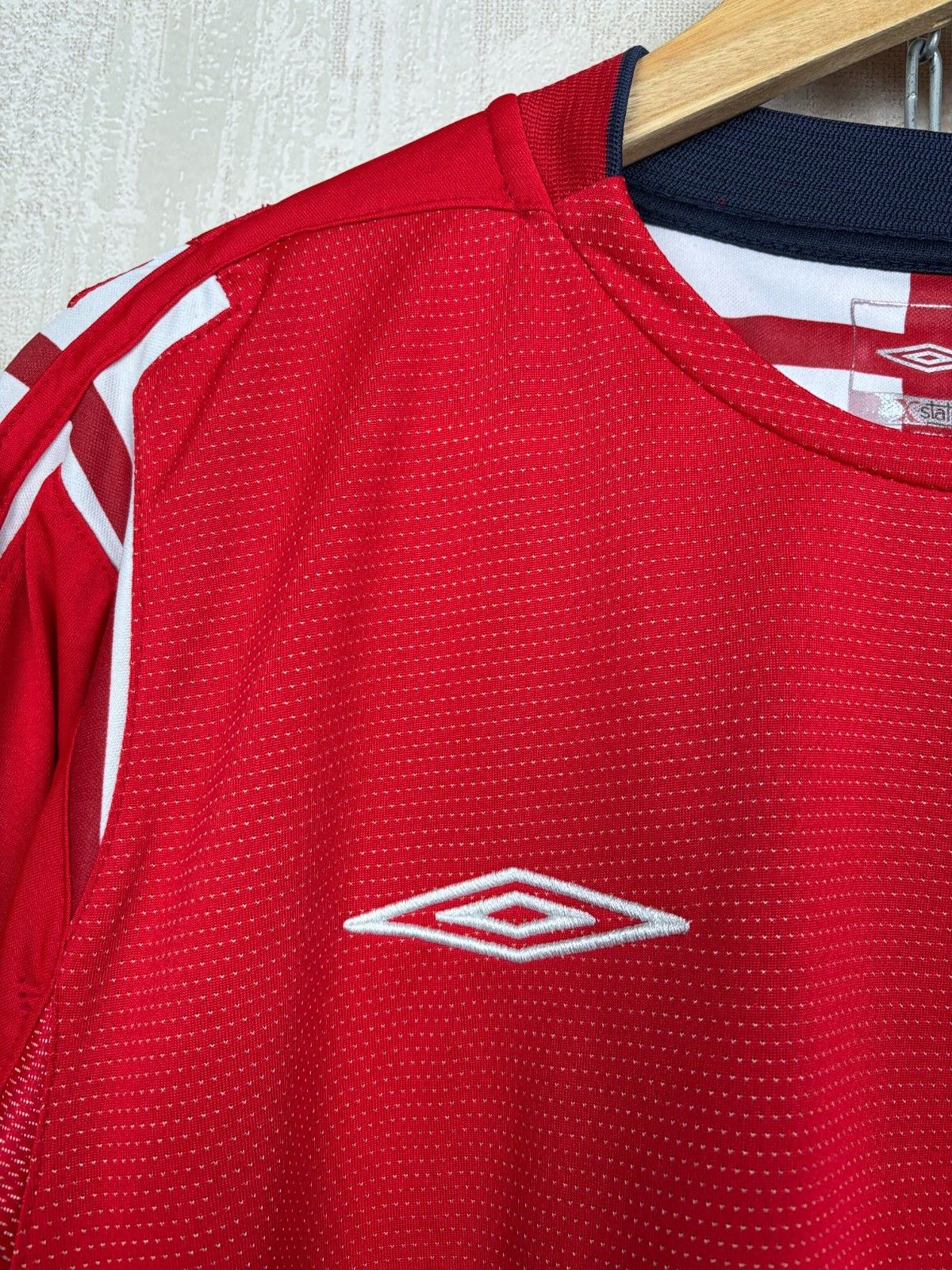 Umbro England 2004 2006 Umbro X-sTaTic Soccer Vintage Jersey Size US L / EU 52-54 / 3 - 7 Thumbnail