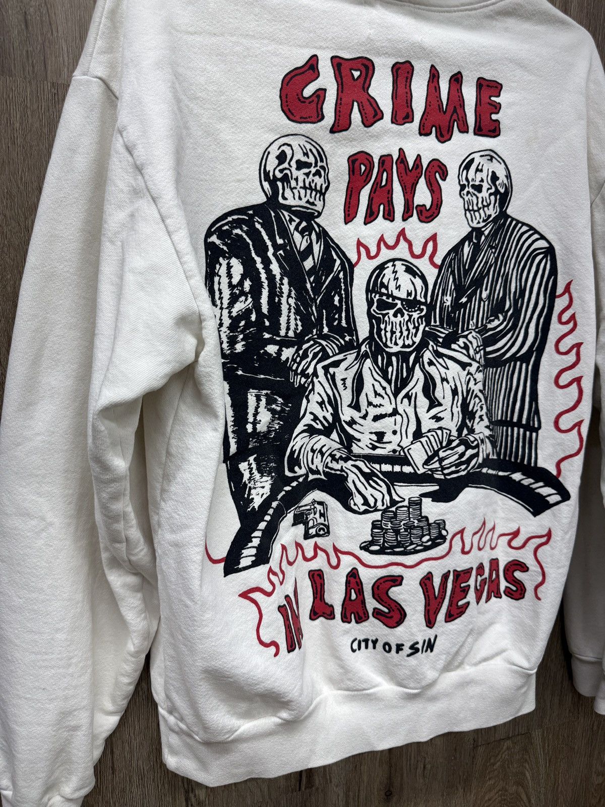 Warren Lotas Warren Lotus Crime Pays Hoodie Size US M / EU 48-50 / 2 - 10 Thumbnail