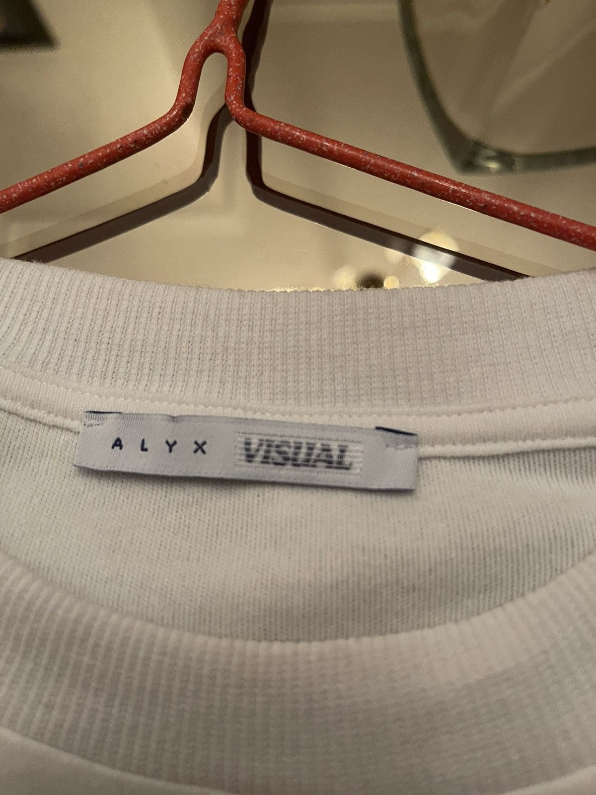 1017 ALYX 9SM ALYX white round neck tee Size US L / EU 52-54 / 3 - 1 Thumbnail