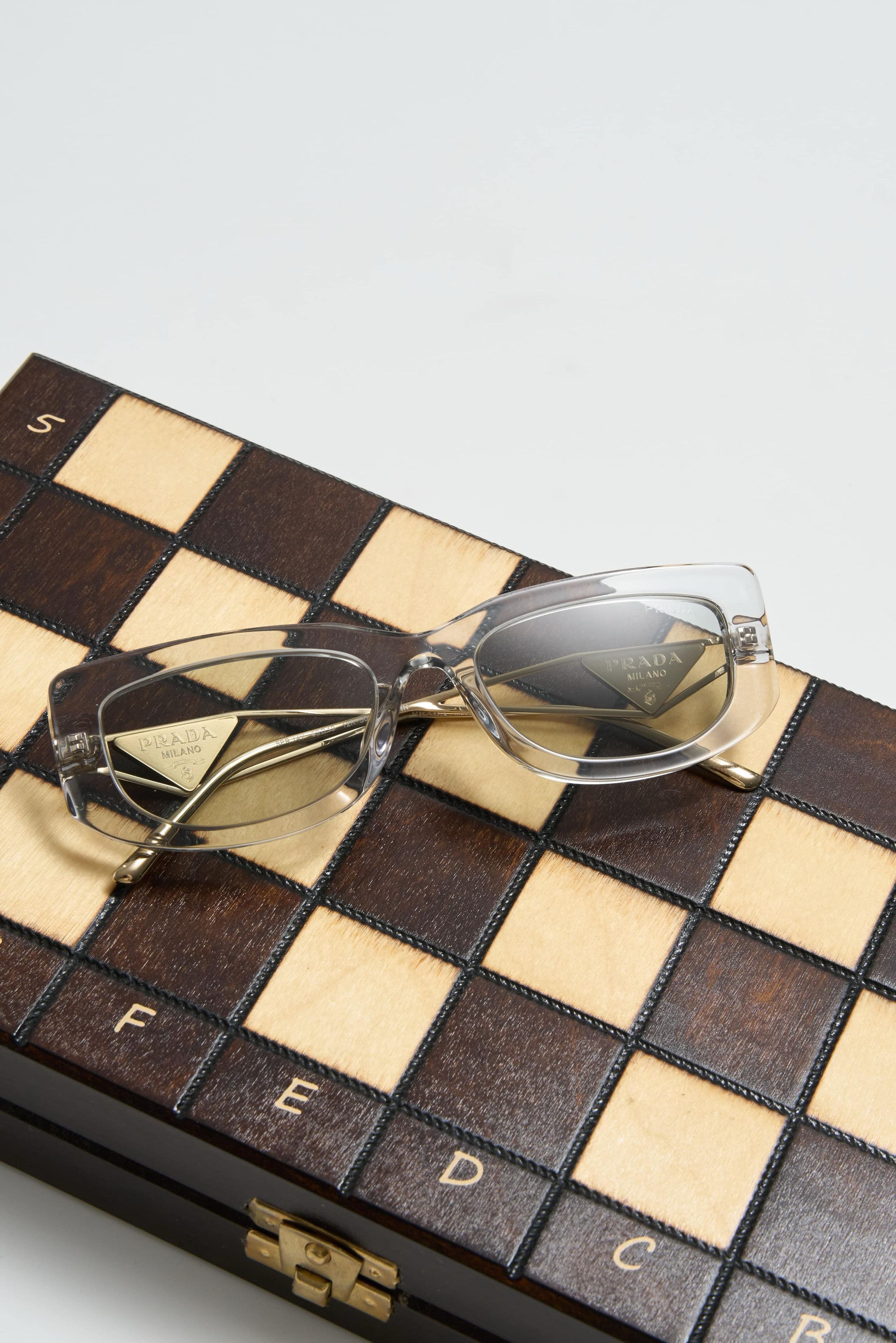 Prada PRADA 0PR 14YS 12R50K SUNGLASSES Size ONE SIZE - 6 Thumbnail