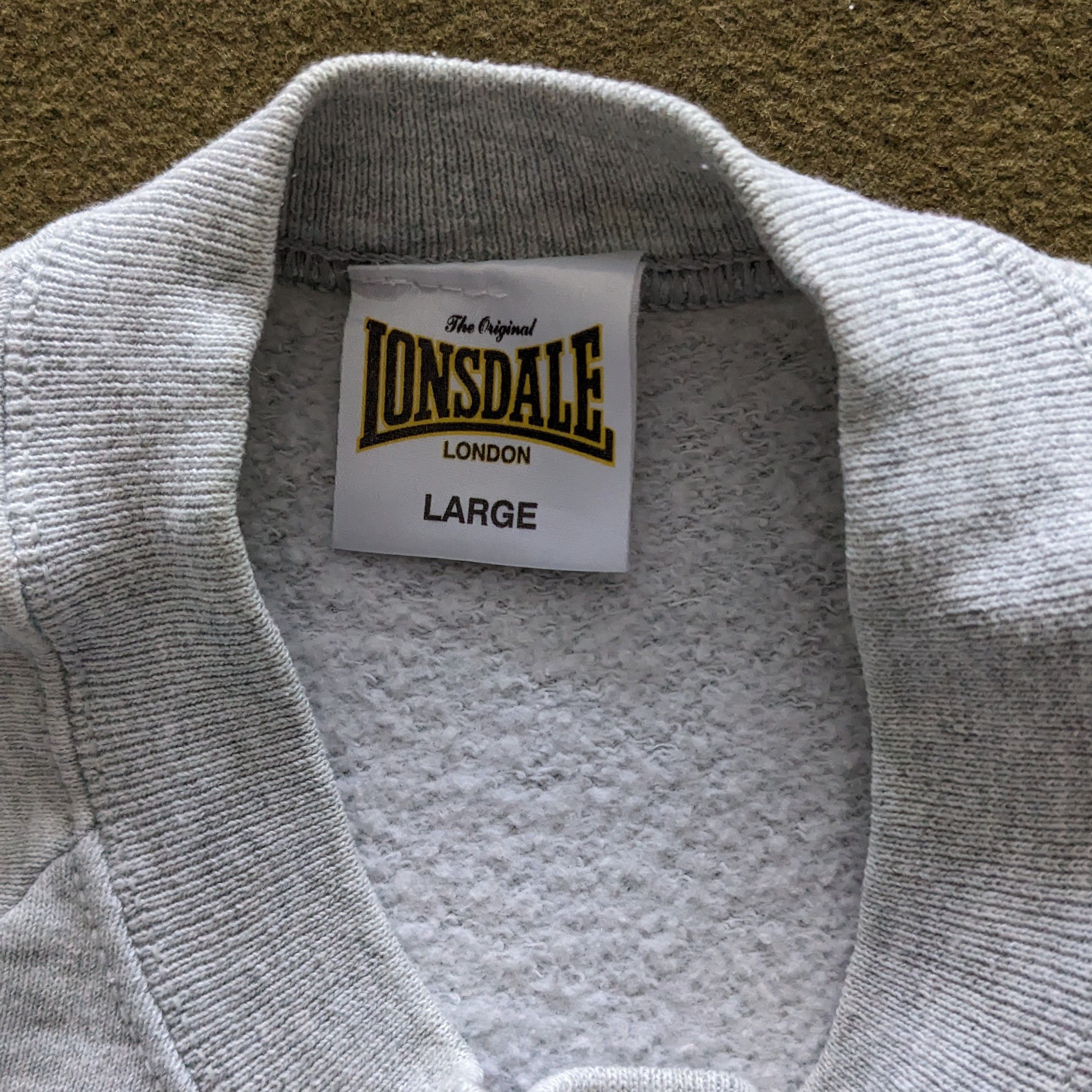 Lonsdale Vintage LONSDALE LONDON Crewneck Sweatshirt Size US L / EU 52-54 / 3 - 6 Thumbnail