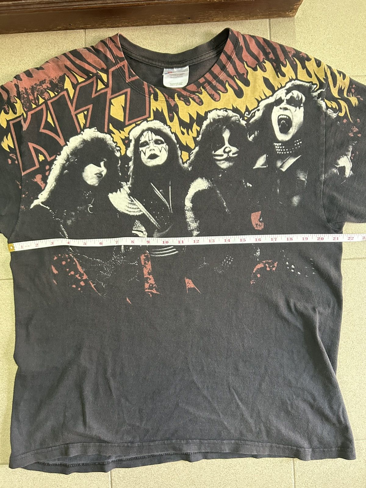 KISS × Vintage KISS OVP 00s🔥 Size L (Hanes tag)🏷️ Size US L / EU 52-54 / 3 - 10 Thumbnail