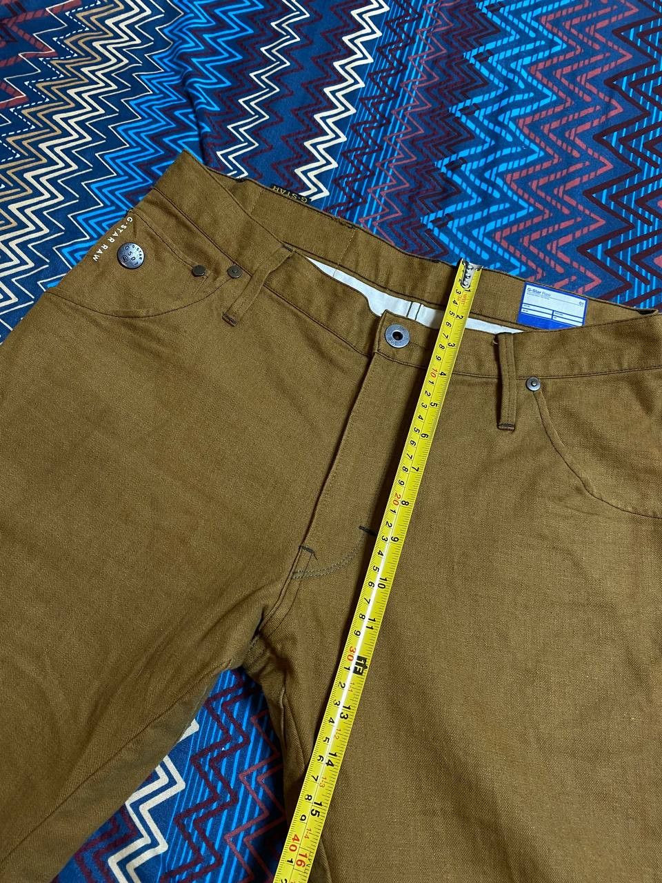 G-Star jeans G-Star Raw 01 vintage crazy Y2K streetwear Size US 32 / EU 48 - 14 Thumbnail