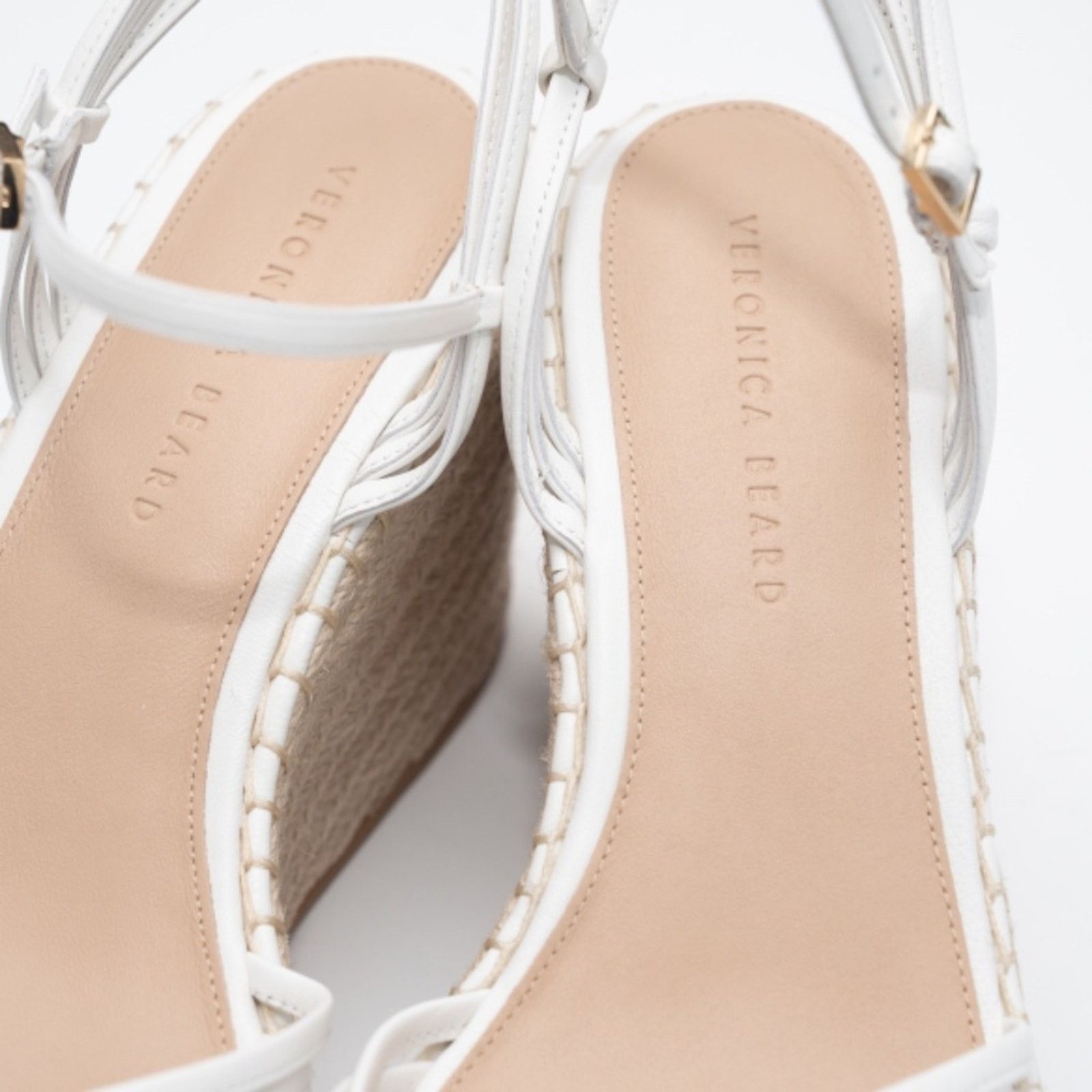 Veronica Beard Veronica Beard. Ravina Ankle Strap Espadrille Wedge Sandals Size US 10 / IT 40 - 14 Thumbnail