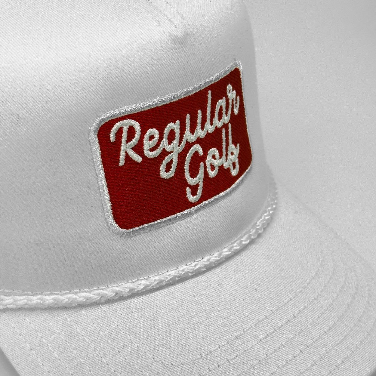 Other Regular Golf White Trucker Hat – Embroidered - Happy Gilmore Size ONE SIZE - 7 Thumbnail