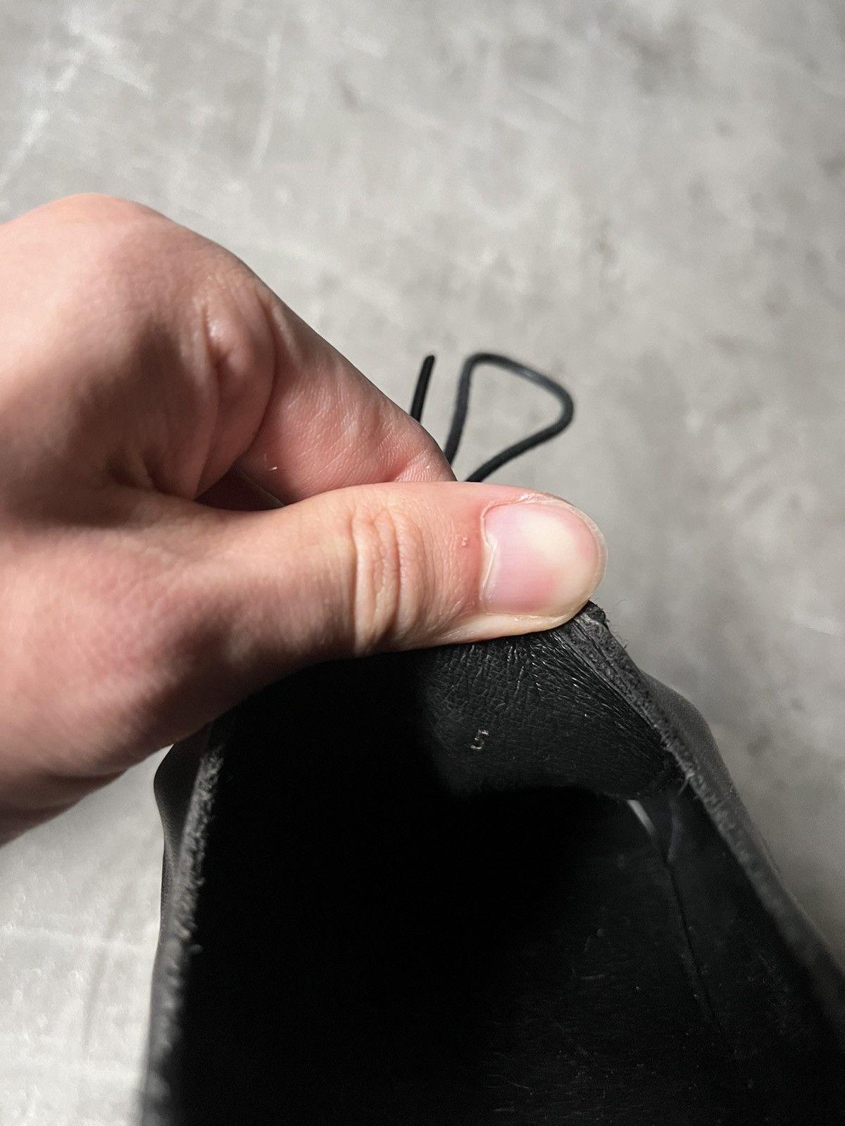Yohji Yamamoto Yohji Yamamoto +NOIR black leather formal shoes Size US 8 / EU 41 - 20 Thumbnail
