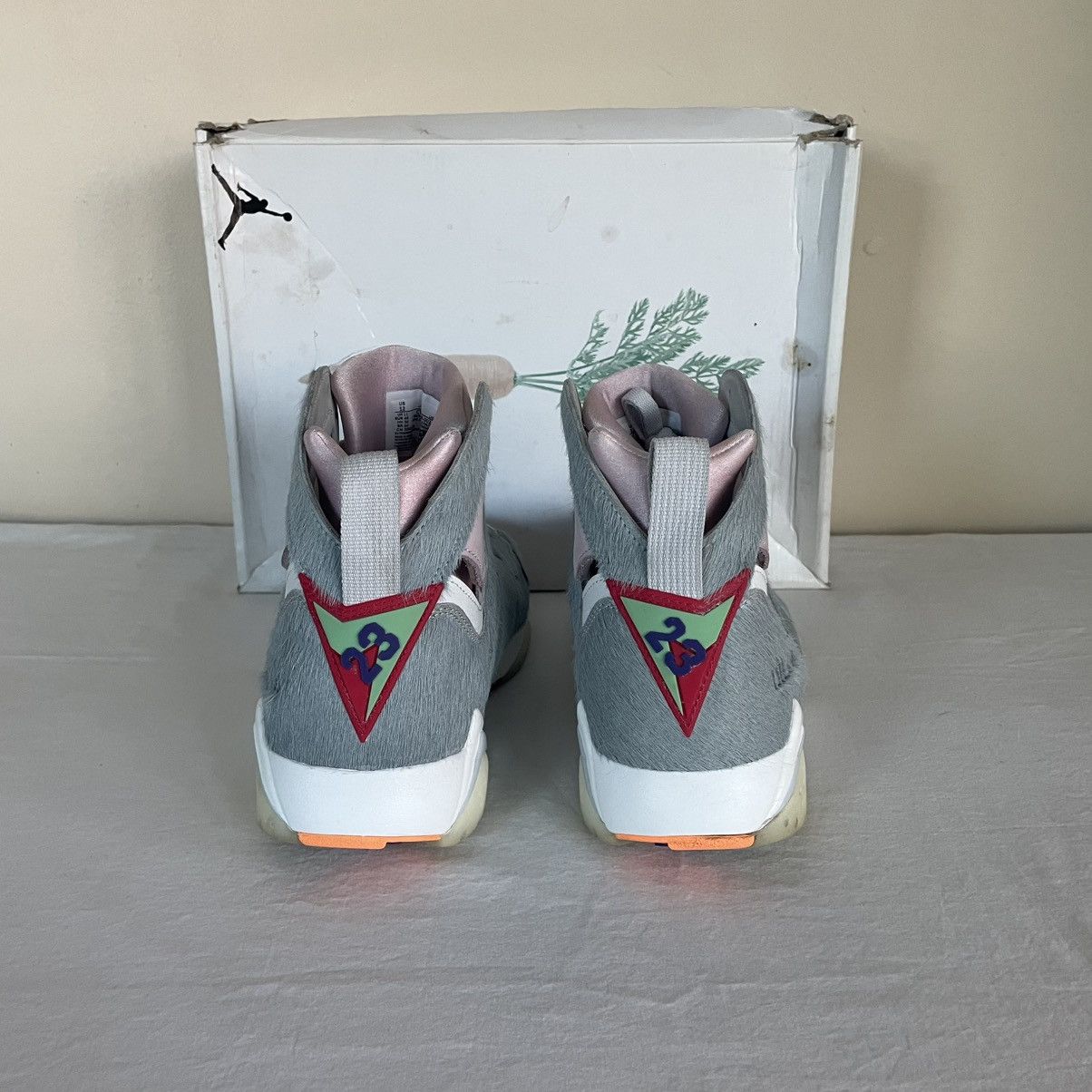 Jordan Brand × Nike Nike Air Jordan 7 Retro SE Neutral Grey Hare 2.0 Size 12 Size US 12 / EU 45 - 6 Thumbnail