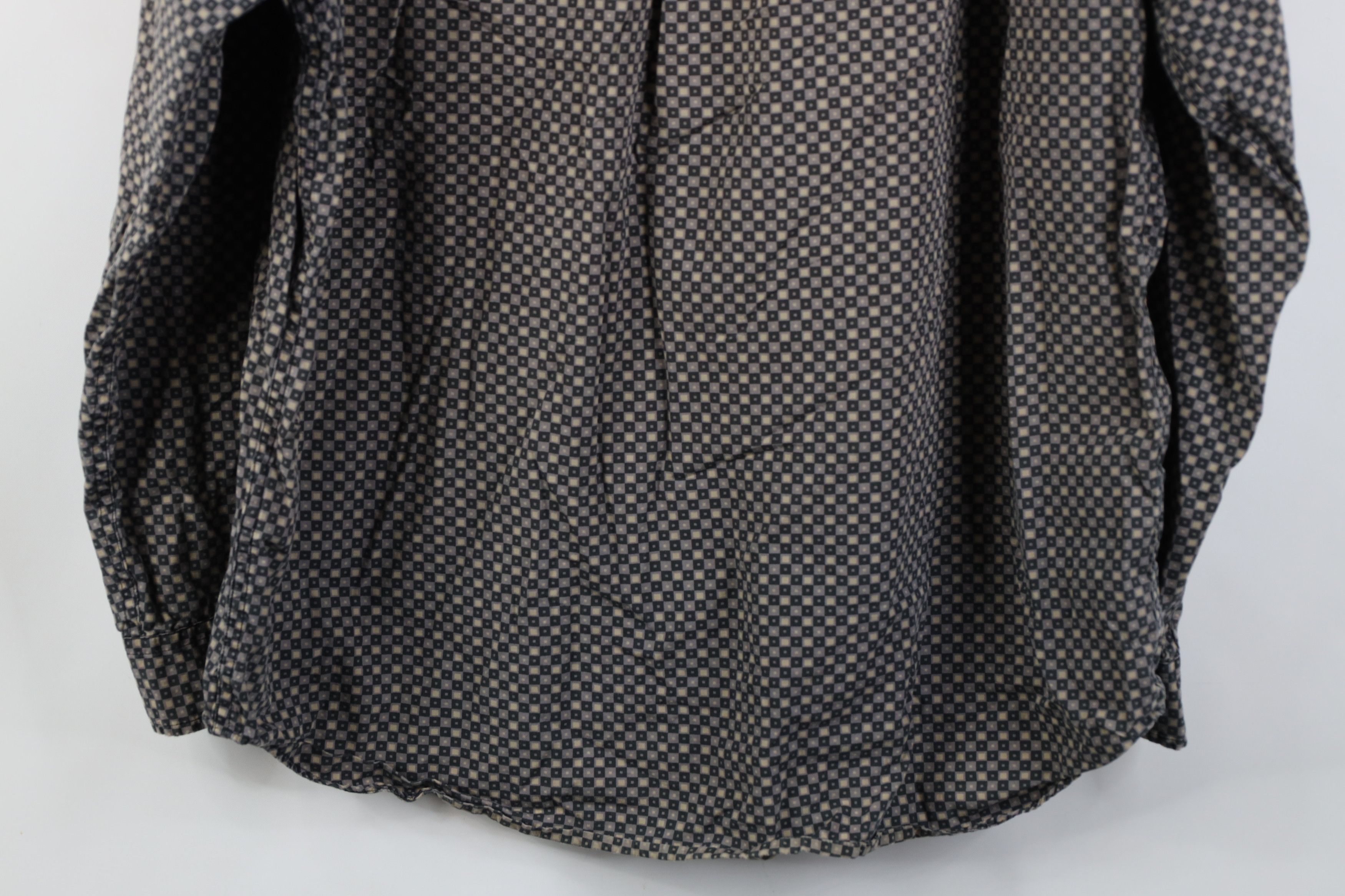 Eddie Bauer Vintage 90s Eddie Bauer Geometric Collared Button Shirt Size US L / EU 52-54 / 3 - 12 Thumbnail