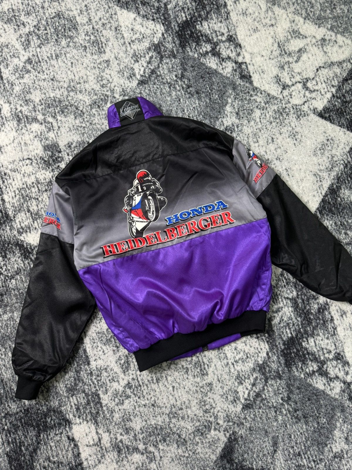 Honda Vintage Honda Racing Team Bomber Jacket Big Logo Y2K 90s Size US M / EU 48-50 / 2 - 7 Thumbnail
