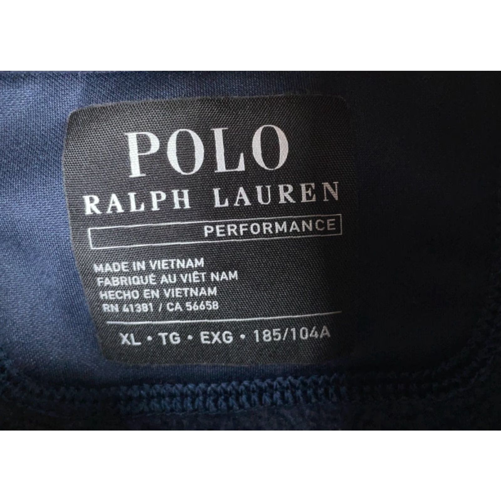 Polo Ralph Lauren Polo Ralph Lauren Performance Vest Fleece Zip Up Pockets Men XL Blue Dark Navy 90s Style Size US XL / EU 56 / 4 - 3 Thumbnail
