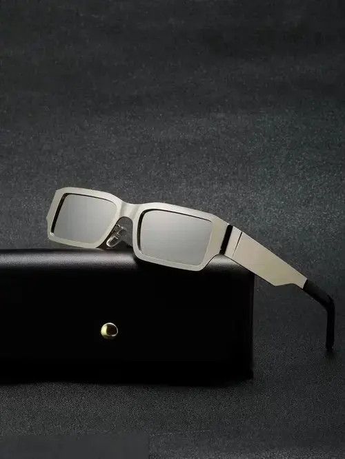Electric Visual Retro Punk Kurt Cobain Style Sunglasses Square Frame Size ONE SIZE - 2 Thumbnail