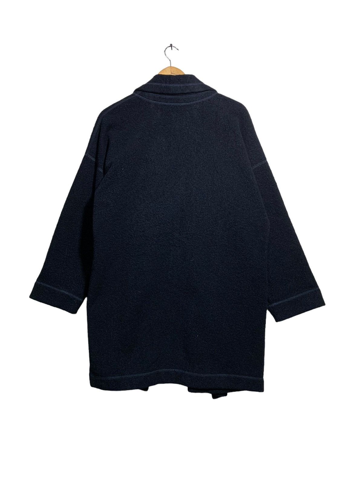 Issey Miyake 🔥PLANTATION WOOL ONE BUTTON BATWING COATS Size US L / EU 52-54 / 3 - 6 Thumbnail
